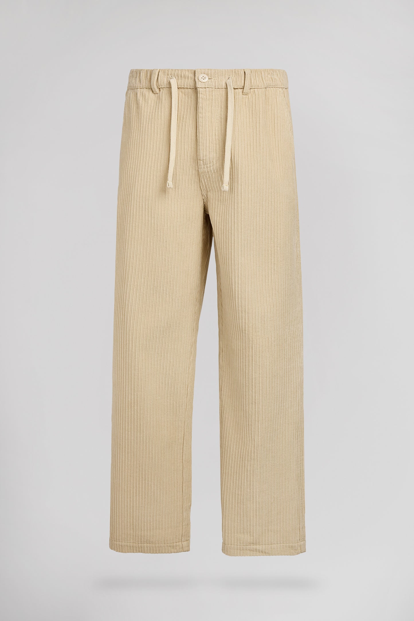 Pantalon P-YORK VELVET CREAM
