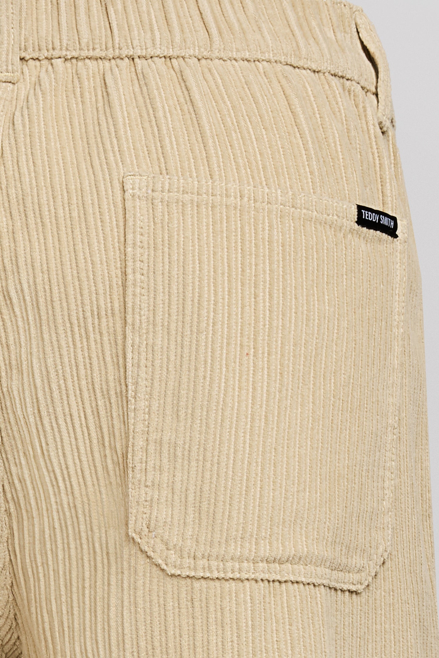 Pantalon P-YORK VELVET CREAM