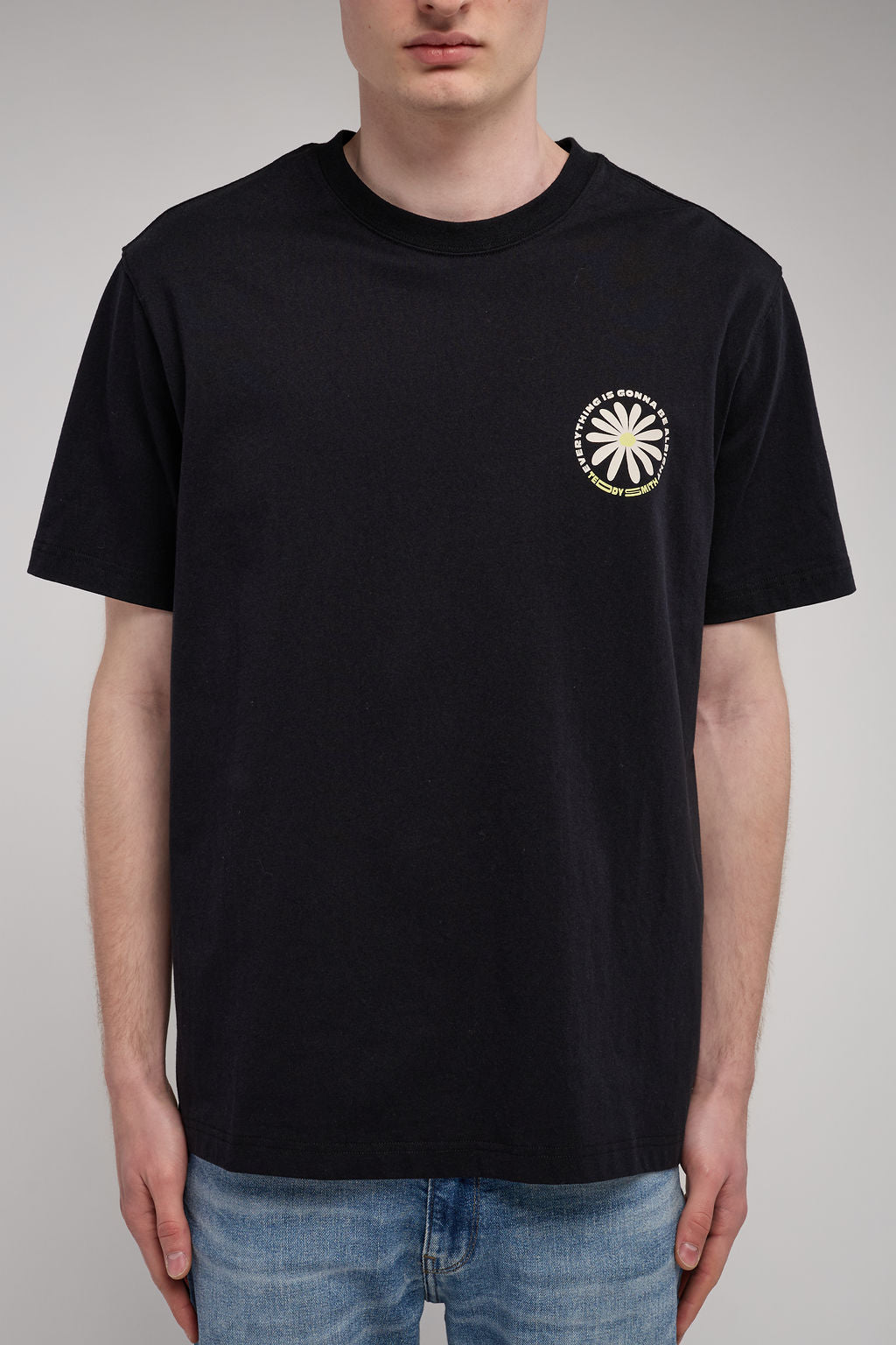 T-shirt T-MATTEO MC NOIR