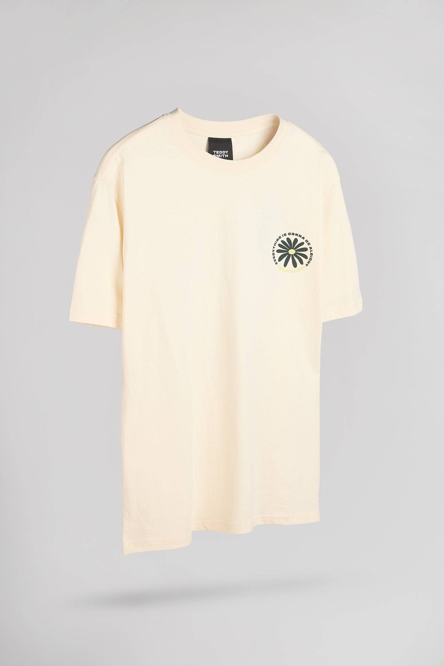 T-shirt T-MATTEO MC CREAM