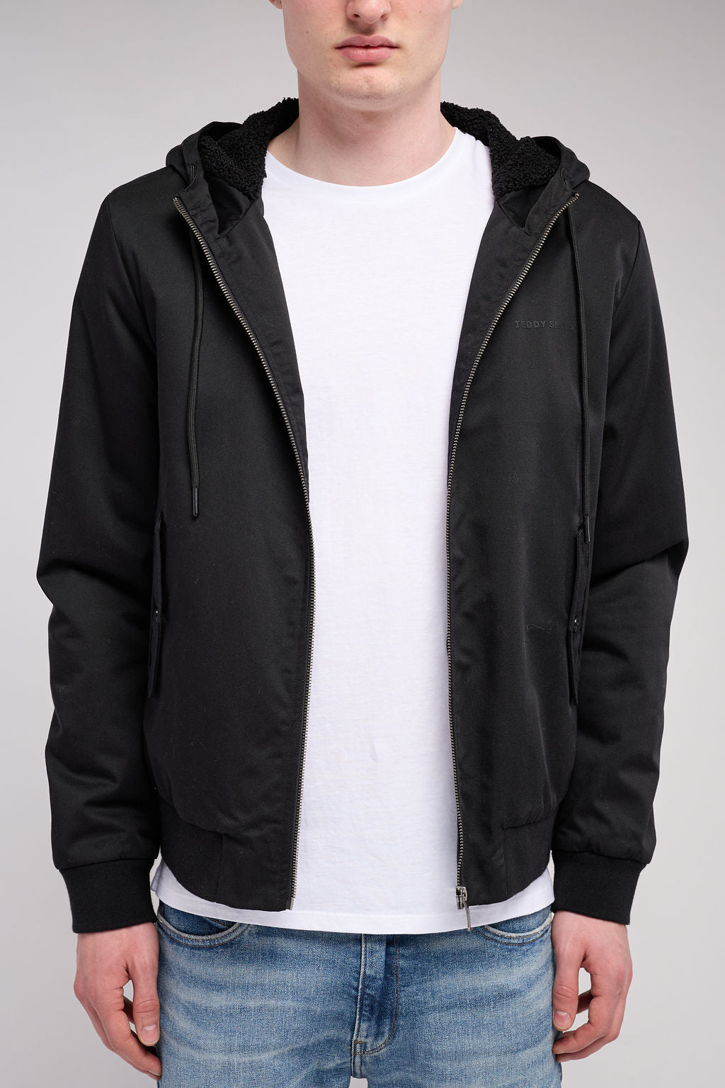 Blouson à capuche B-SANSON NOIR