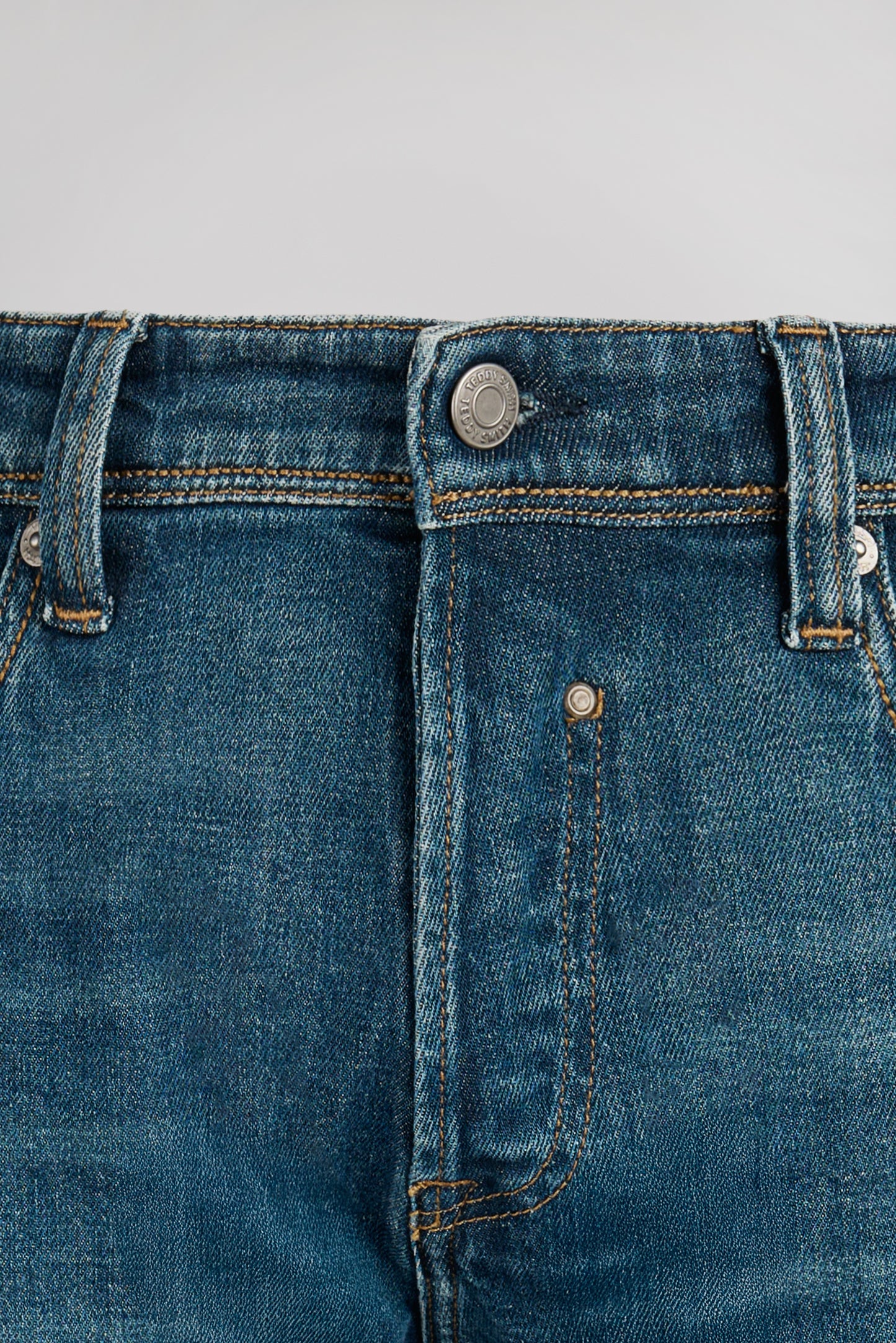 Jean REG GRIS BLEU - Teddy Smith