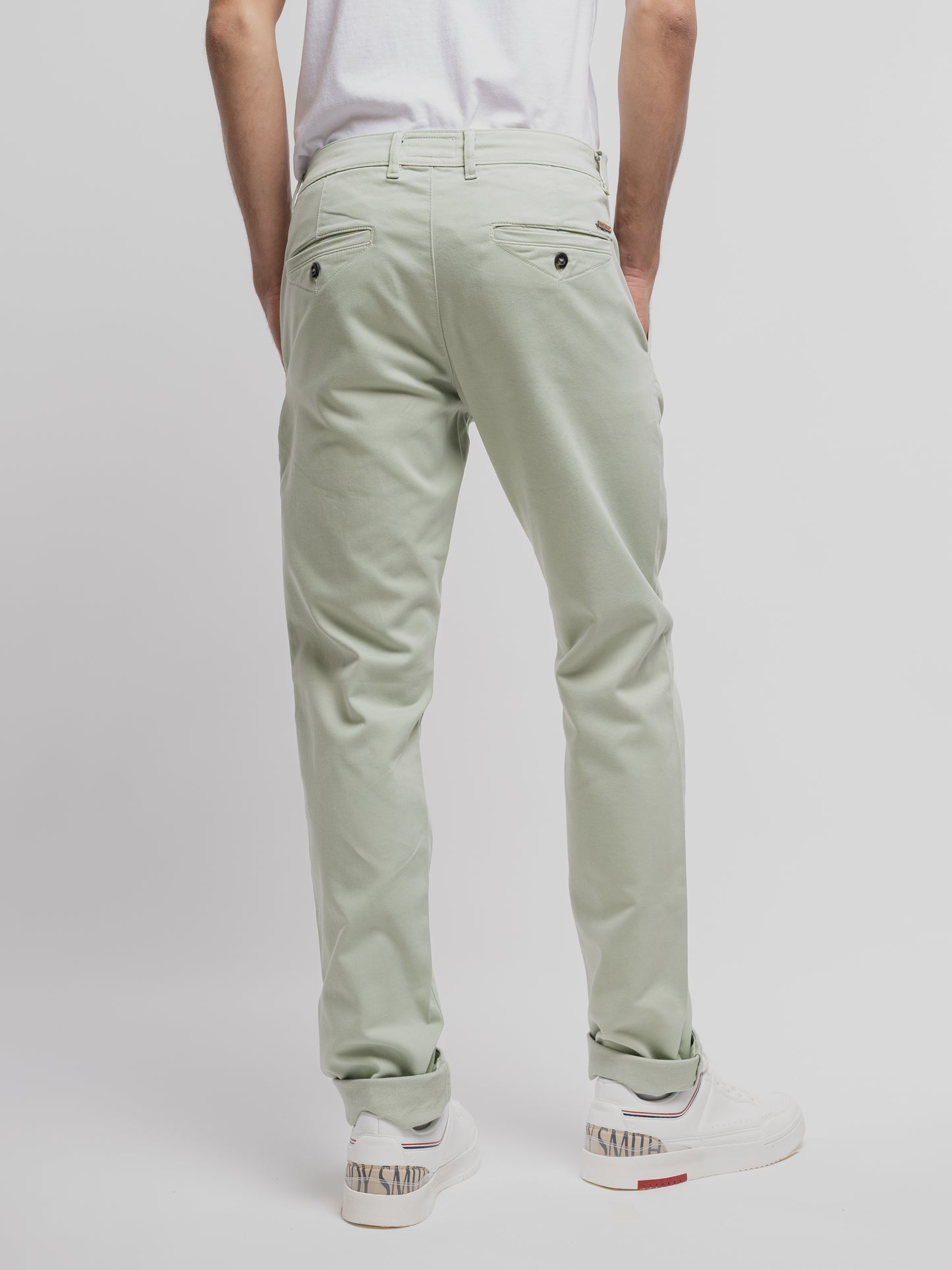 Pantalon chino slim PALLAS CHINO SW VERT SAUGE
