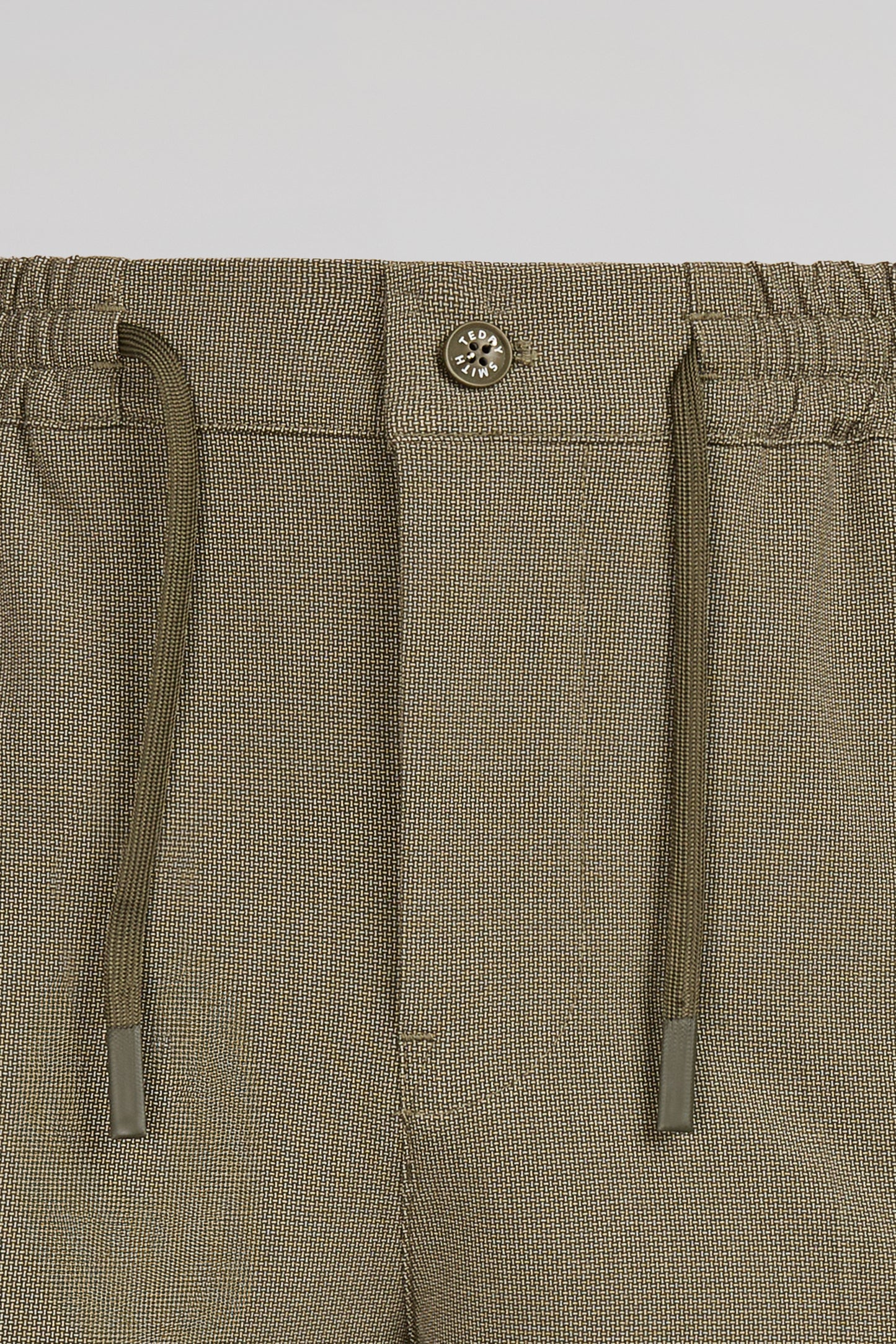 Pantalon slim PYWAN 17 MIXED TURBULENCE KAKI - Teddy Smith