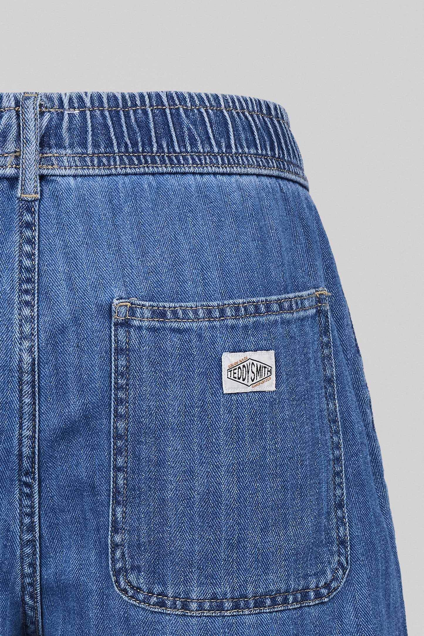 Short denim S-ANTON SH VINTAGE/INDIGO