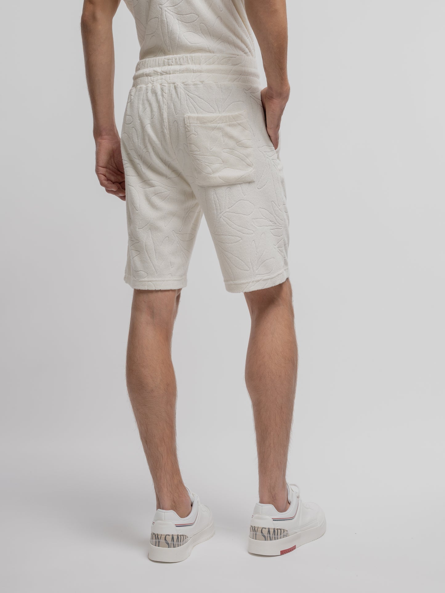 Short S-BOBAN SH MIDDLE WHITE - Teddy Smith