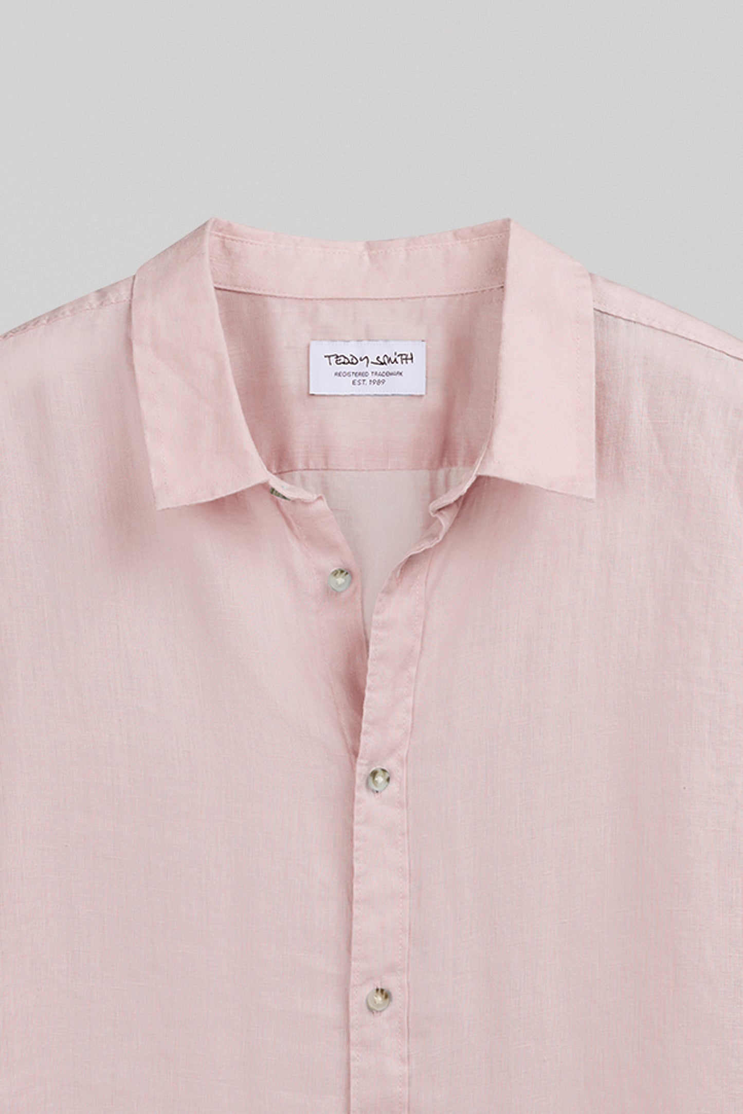 Chemise en lin C-LINEN ML ROSE PASTEL