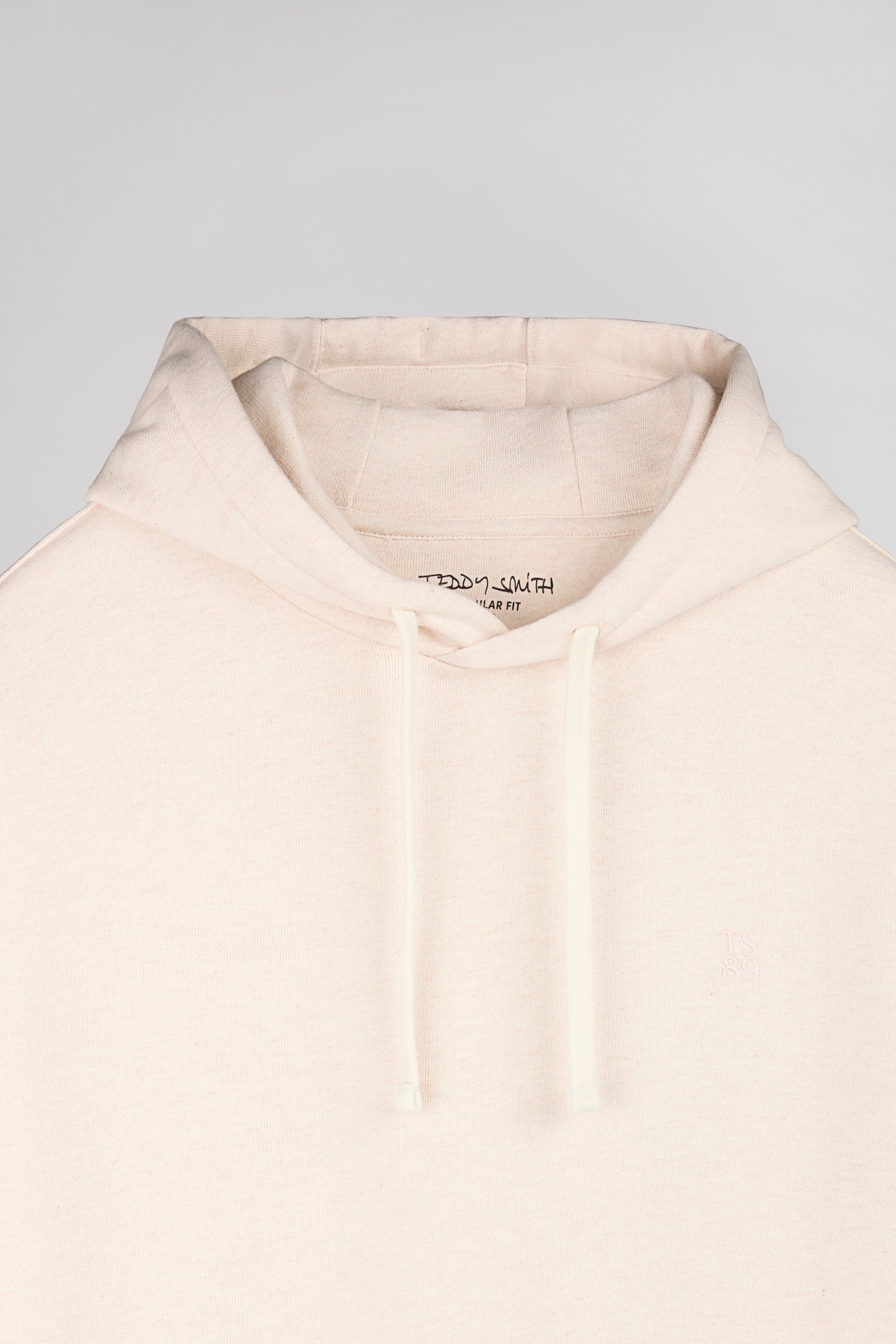 Sweat S-NARVIK HOODY CREAM GRINDLE - Teddy Smith