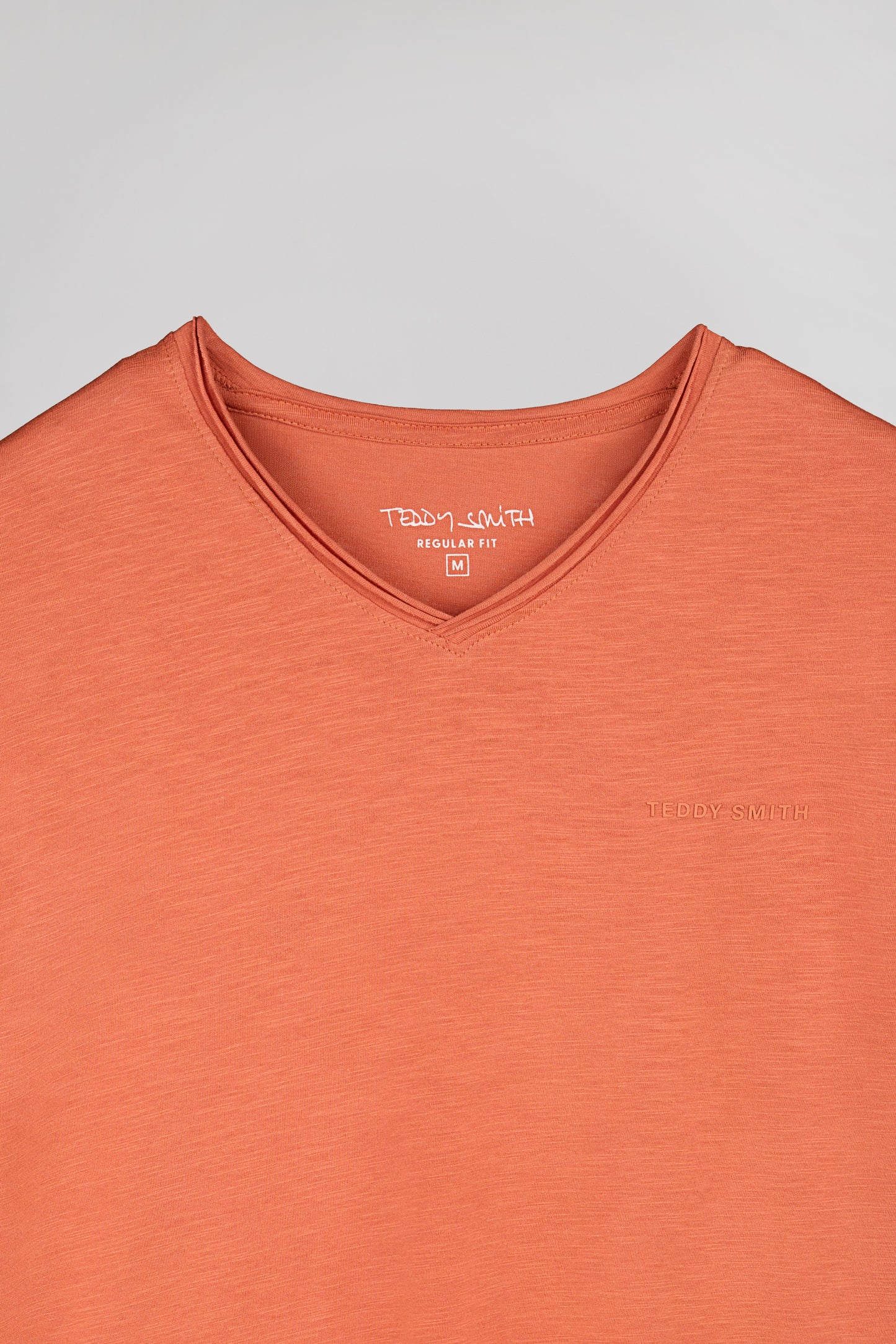 T-shirt T-GILDAS MC NORDIC RED - Teddy Smith