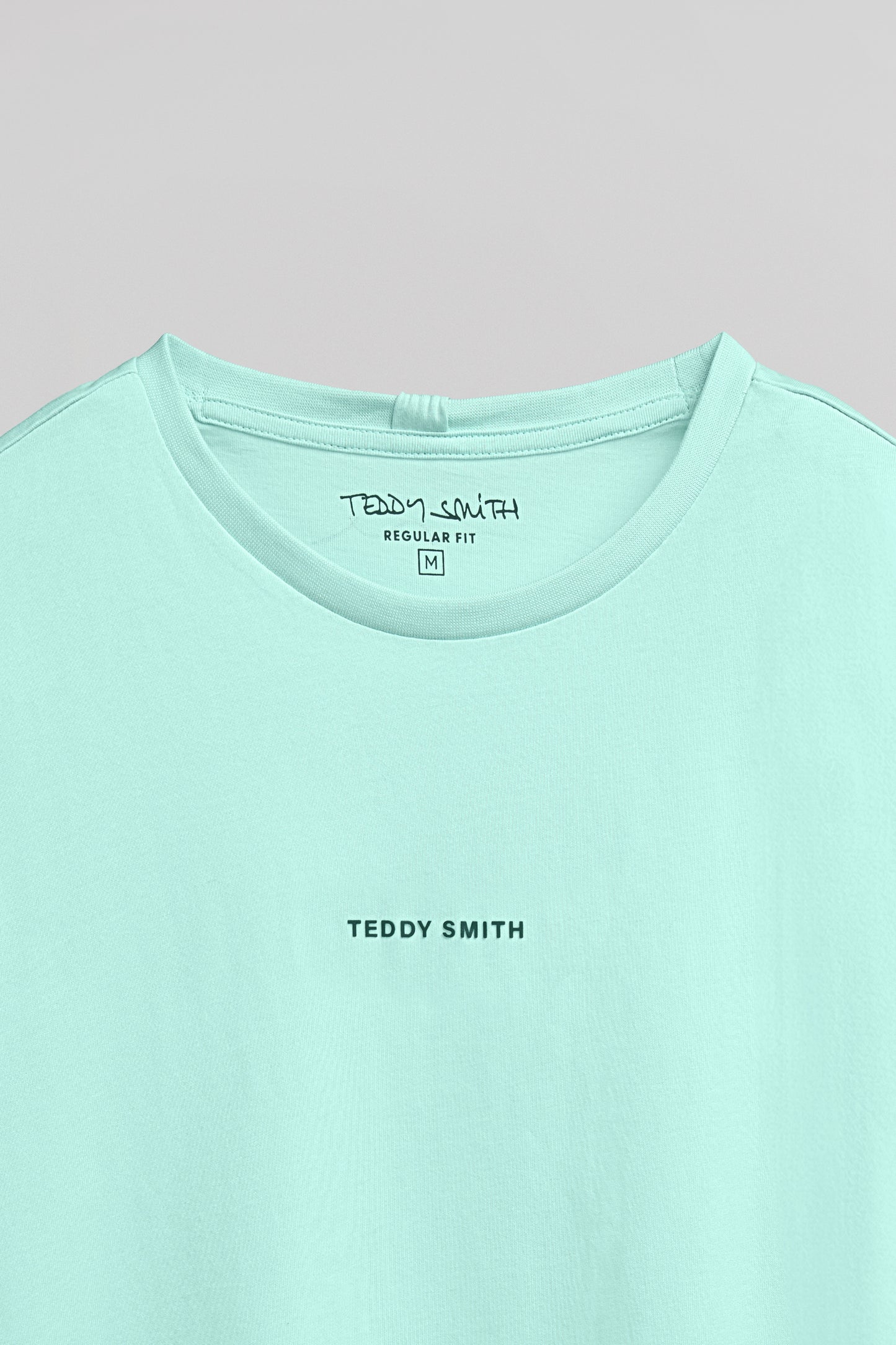T-shirt col rond T-SOY 2 MC VERT MENTHE