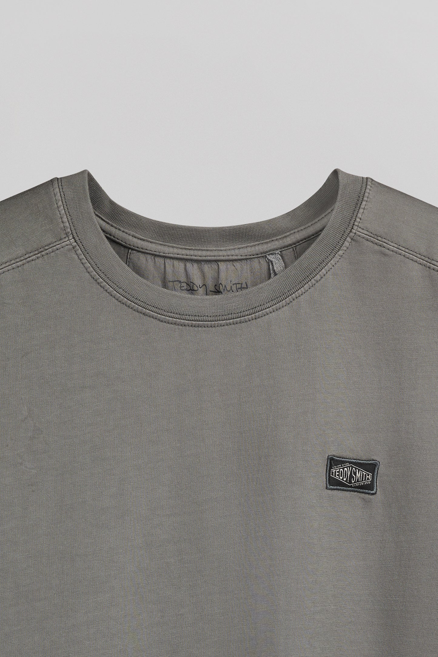 T-shirt T-NATEO MC GRIS ARDOISE - Teddy Smith