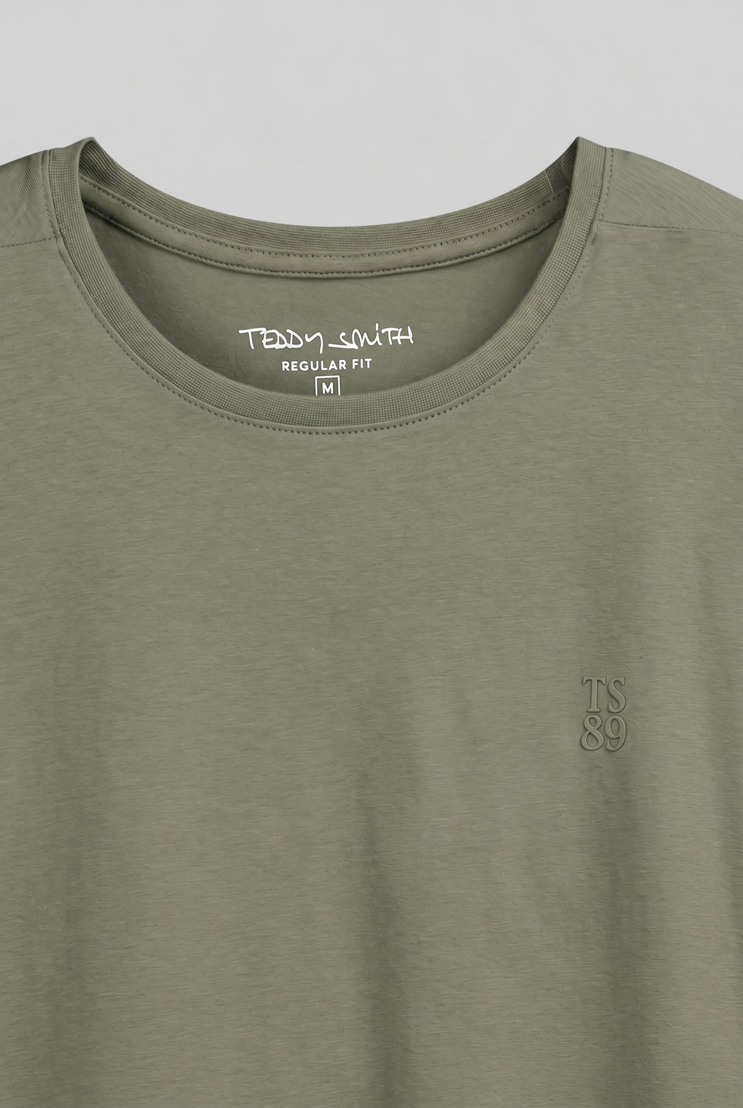 T-shirt T-TELO MC DUSTY KAKI