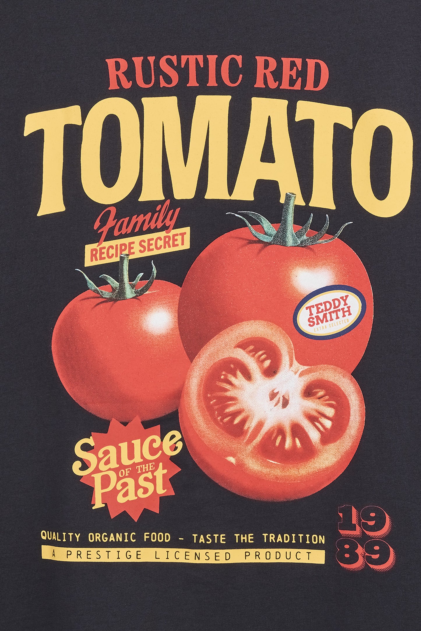 T-shirt T-TOMATO MC DARK NAVY - Teddy Smith