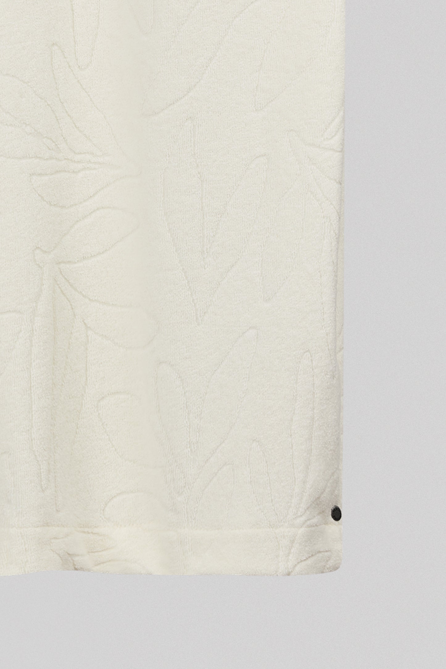 Polo éponge P-BOBAN MC MIDDLE WHITE