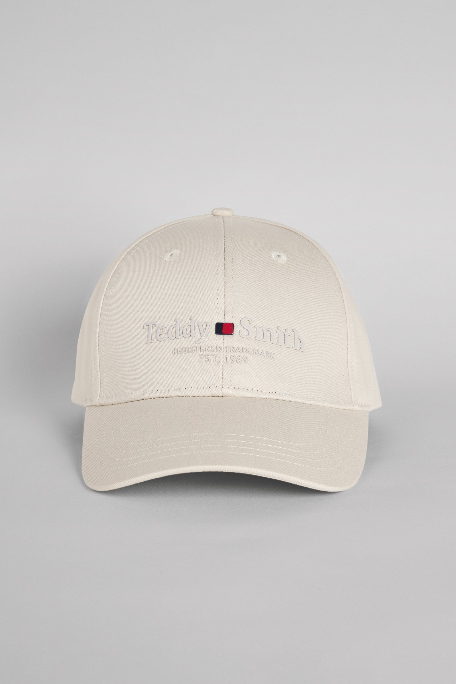 Casquette en coton visière contrastée C-JIM NATUREL