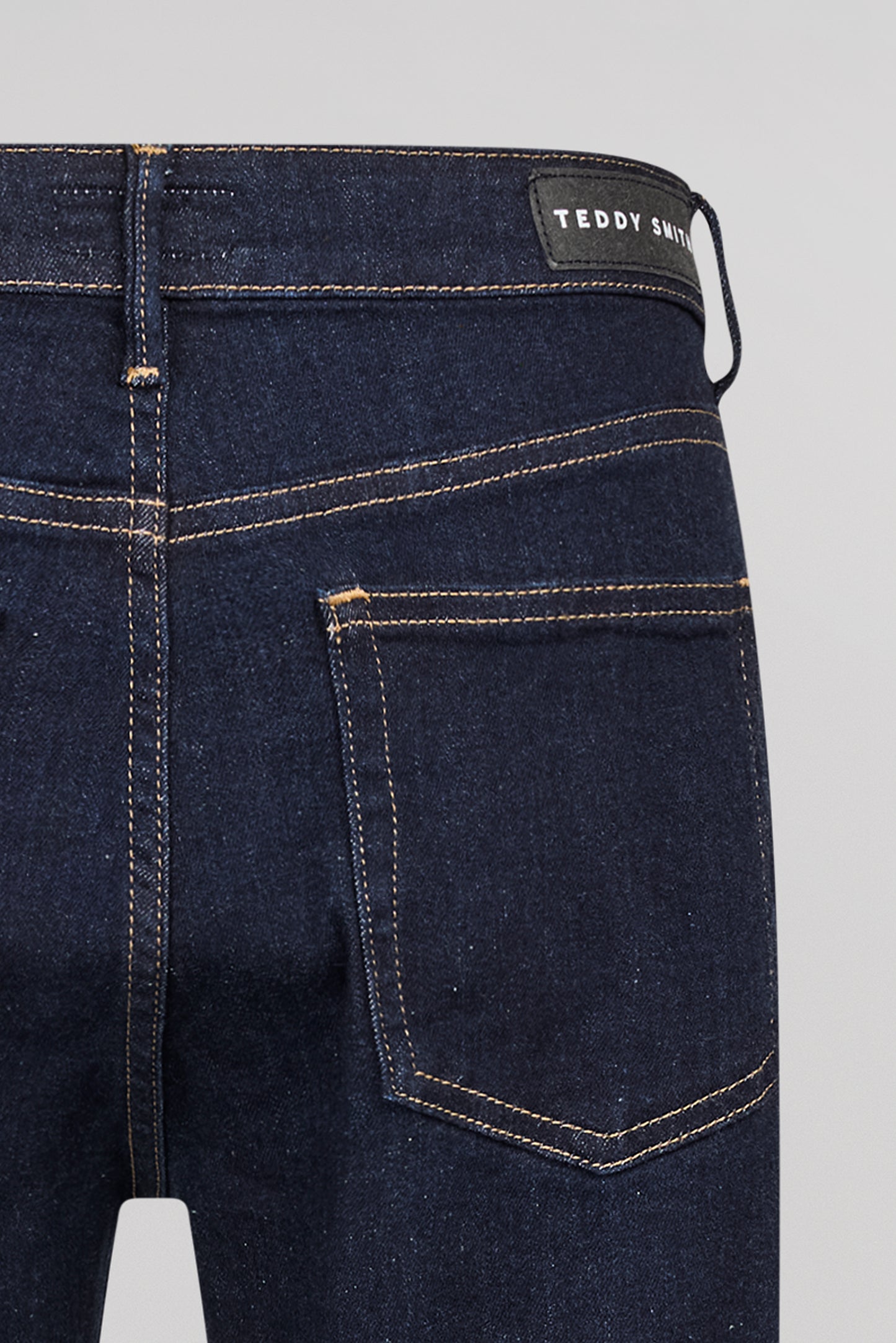 Jean skinny taille haute P-BELLA HW SKIN DARK BLUE - Teddy Smith
