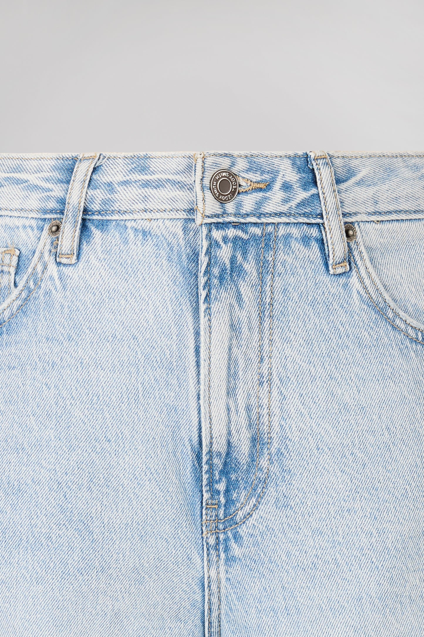 Short S-LUCY SH FRIPP / INDIGO CLAIR - Teddy Smith