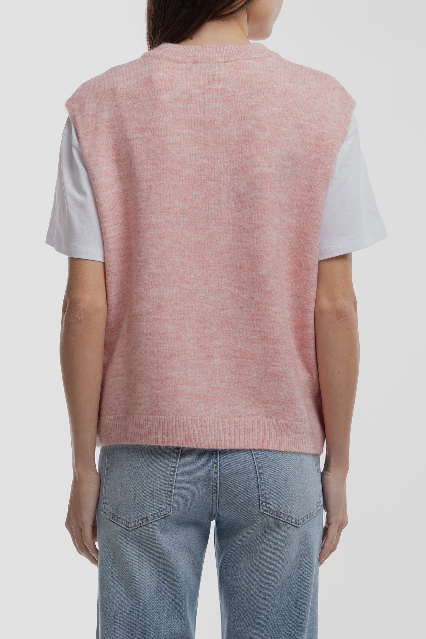 Gilet G-HAZEL VIEUX ROSE - Teddy Smith