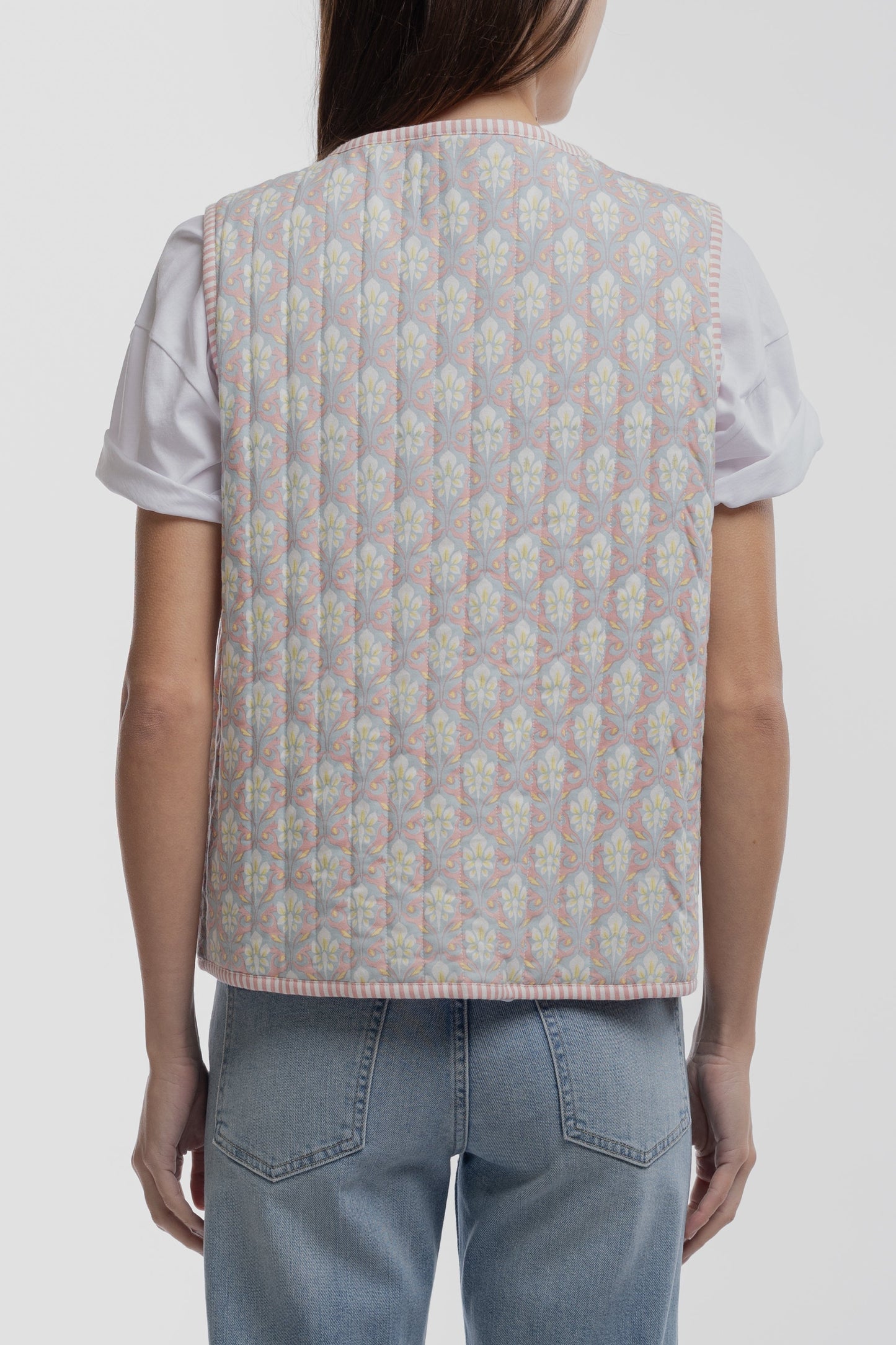 Gilet G-FIONA VIEUX ROSE - Teddy Smith