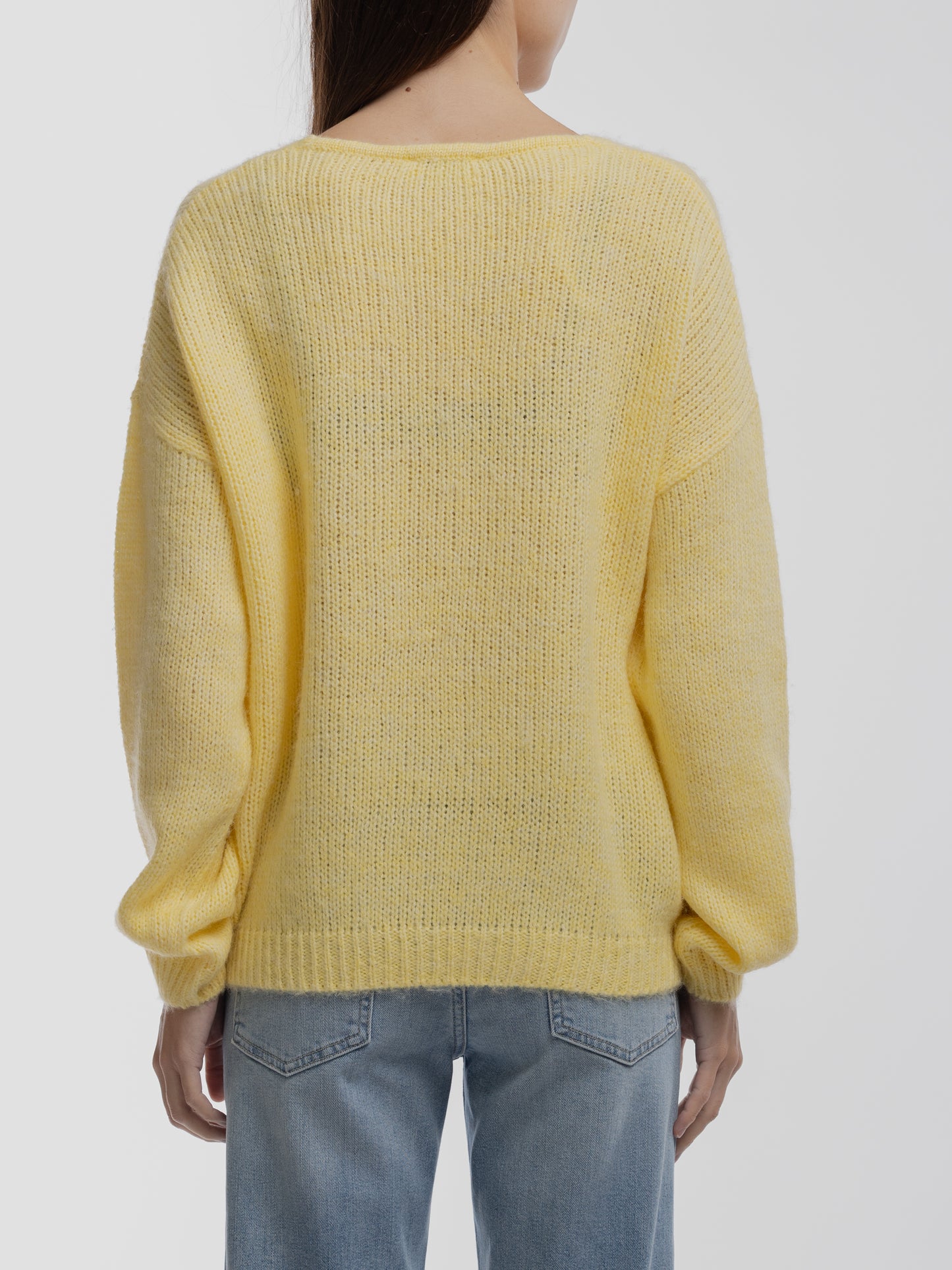 Pull P-MAGGIE JAUNE CITRON - Teddy Smith