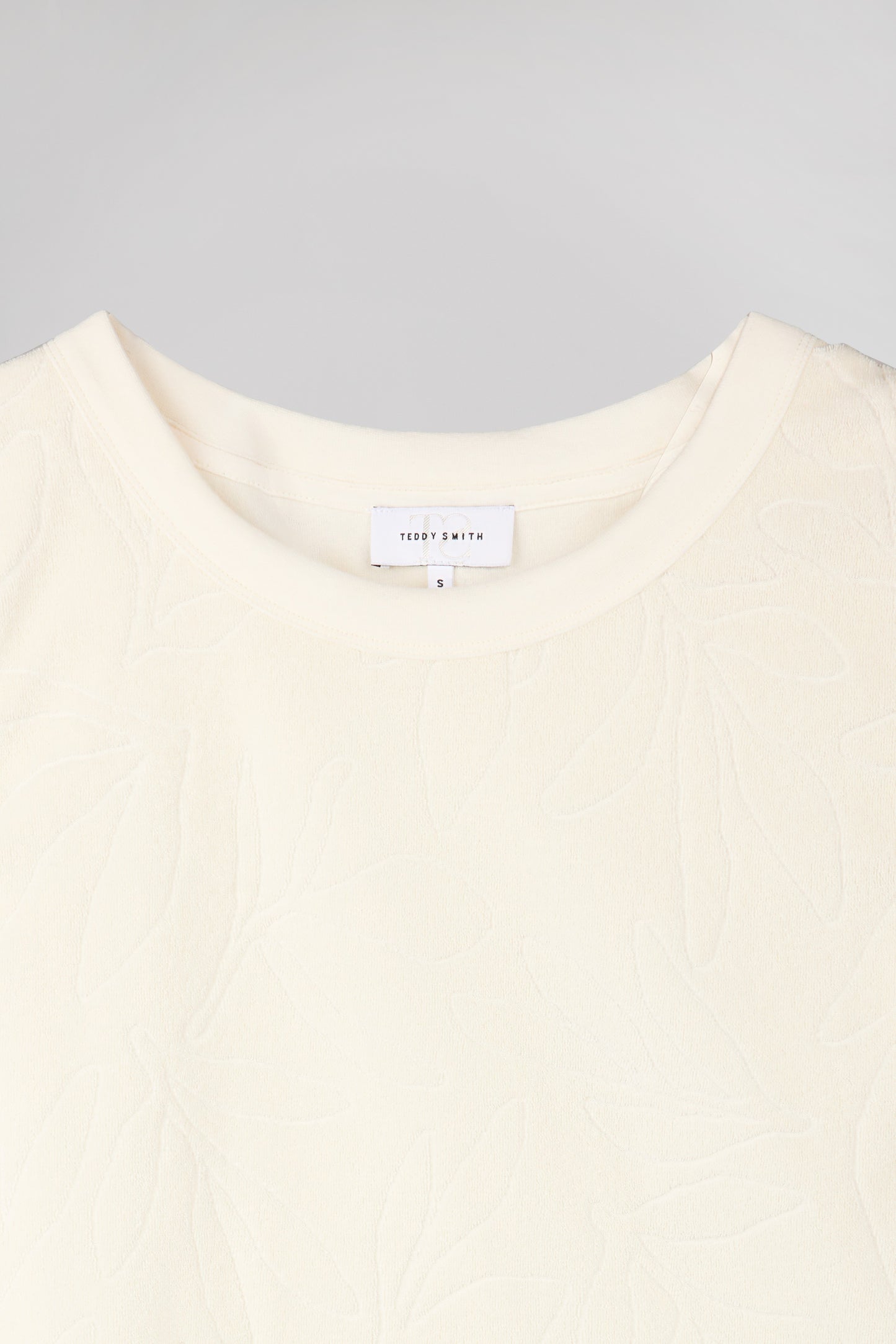 Top T-NOISETTE MIDDLE WHITE - Teddy Smith