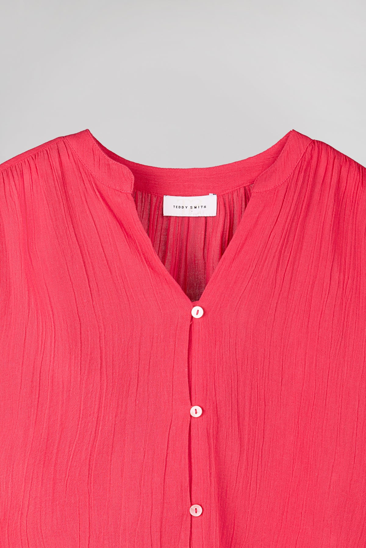 Chemise C-SWAN ROSE FUSHIA - Teddy Smith