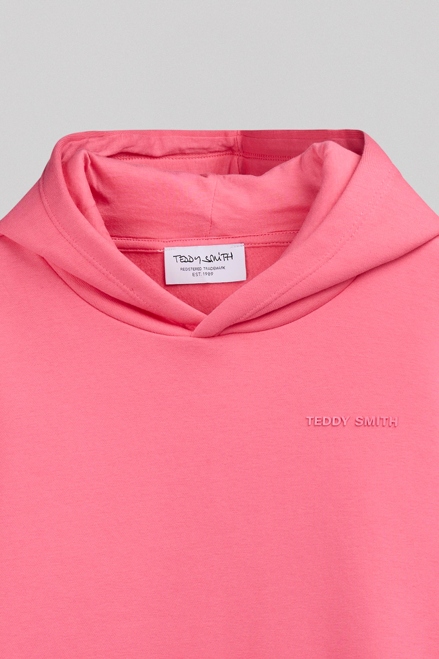Sweat à capuche S-NARK HOODY JR ROSE VIF