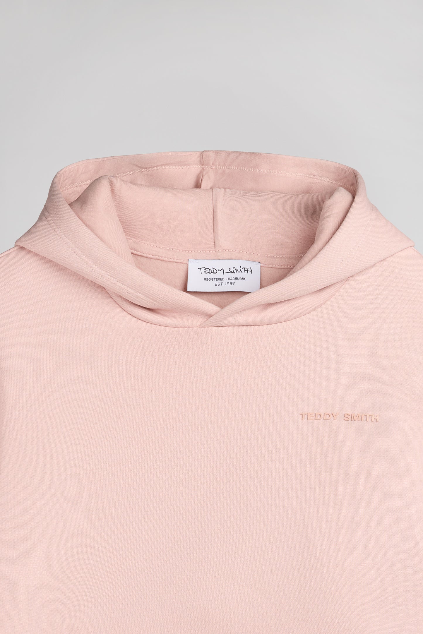 Sweat S-NARK HOODY JR ROSE PASTEL - Teddy Smith