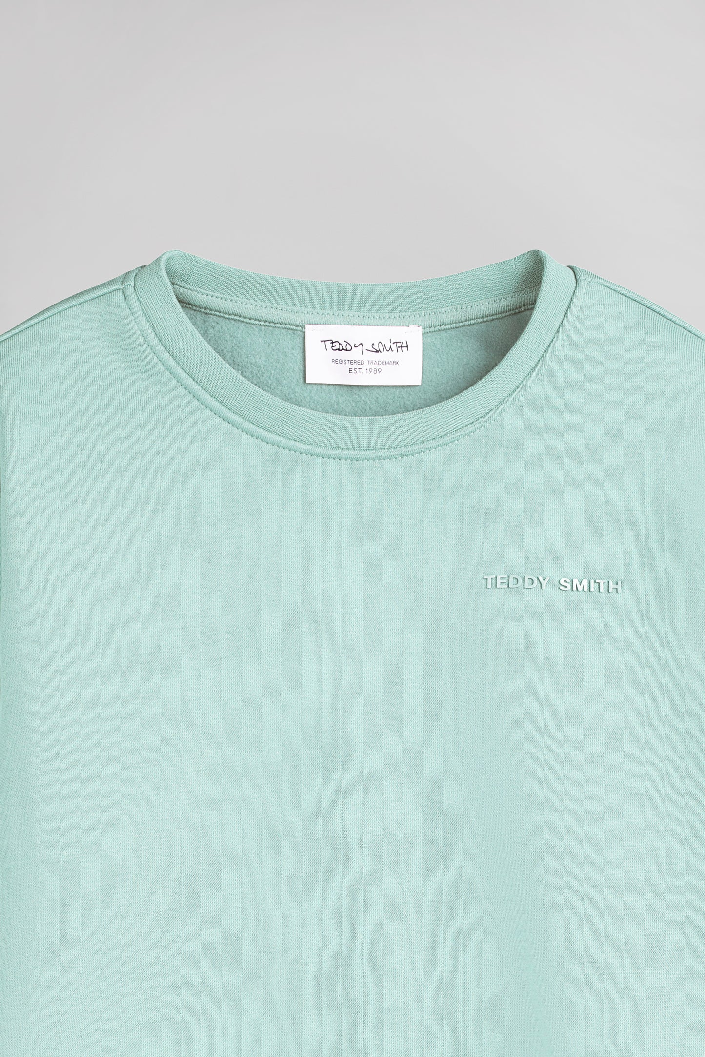 Sweat col rond S-NARK RC JR BLEACH MENTHOL - Teddy Smith