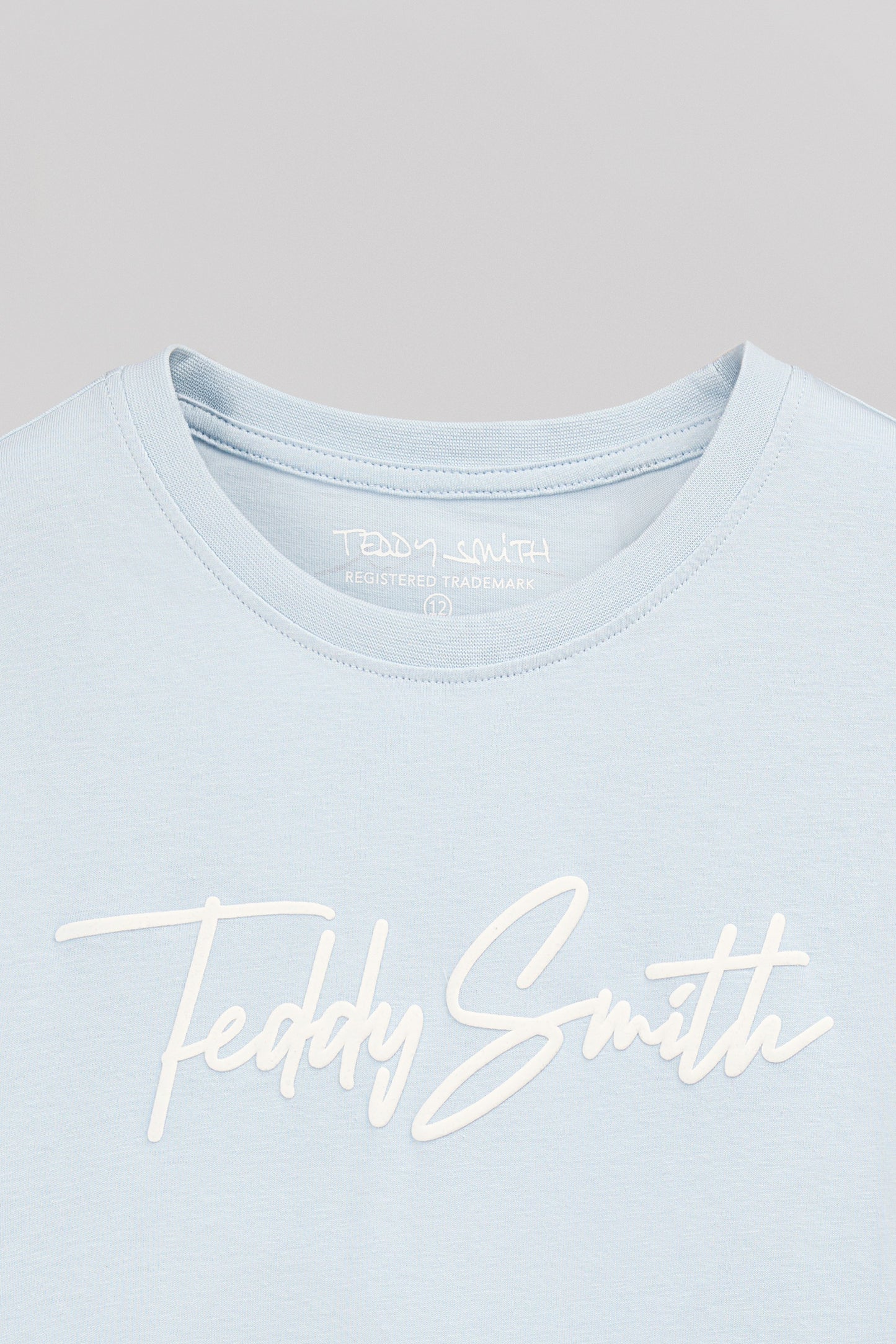 T-shirt T-EVAN MC JR PASTEL BLUE