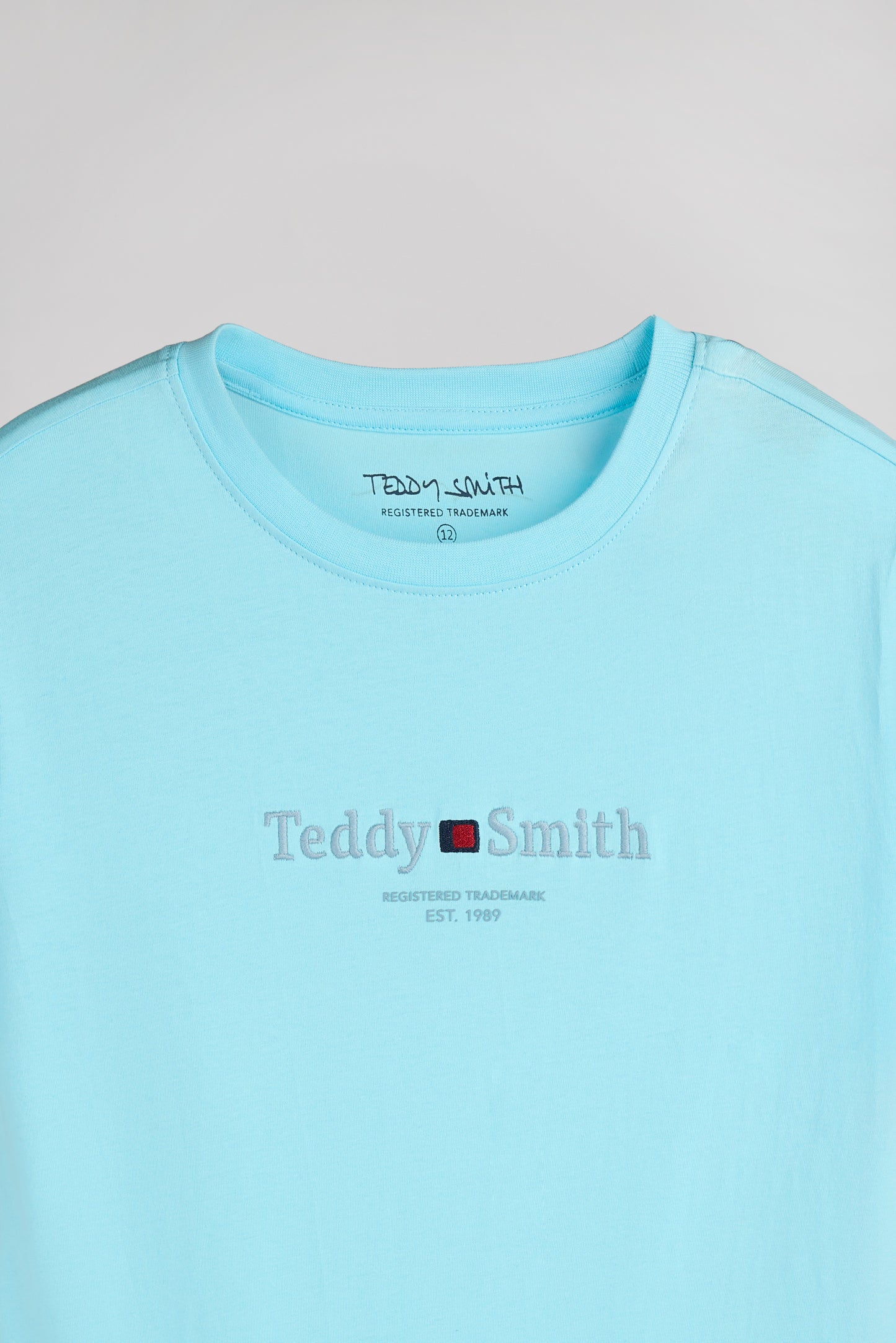 T-shirt T-JIM MC JR BLEU LAGON - Teddy Smith