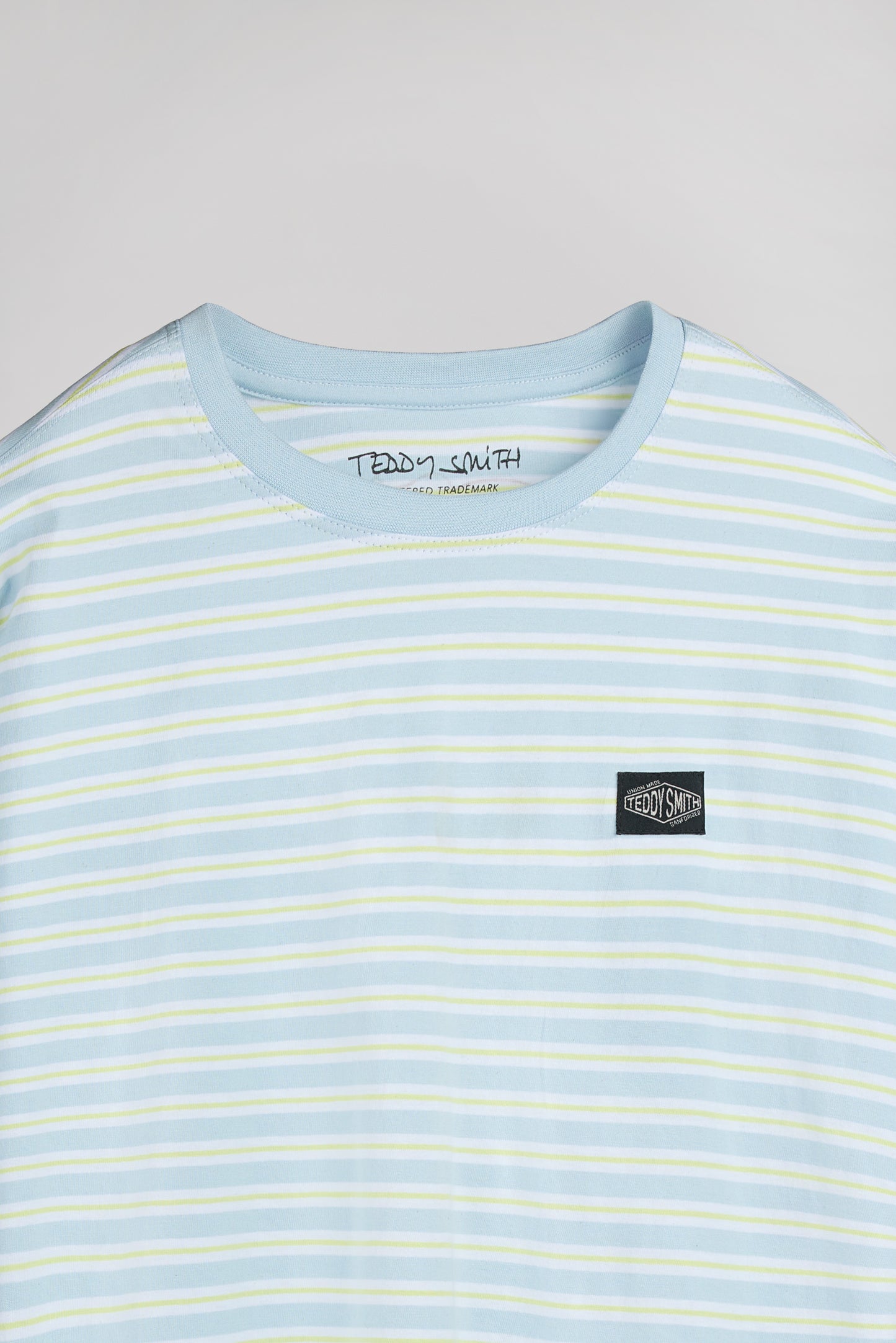 T-shirt T-STRY MC JR PASTEL BLUE - Teddy Smith