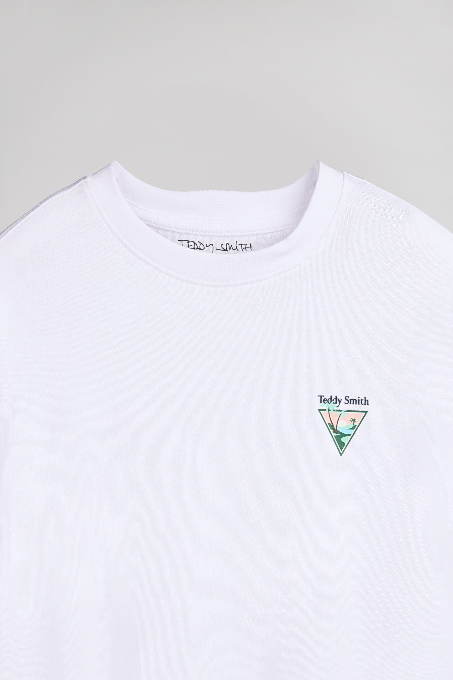 T-shirt T-LAB MC JR BLANC - Teddy Smith