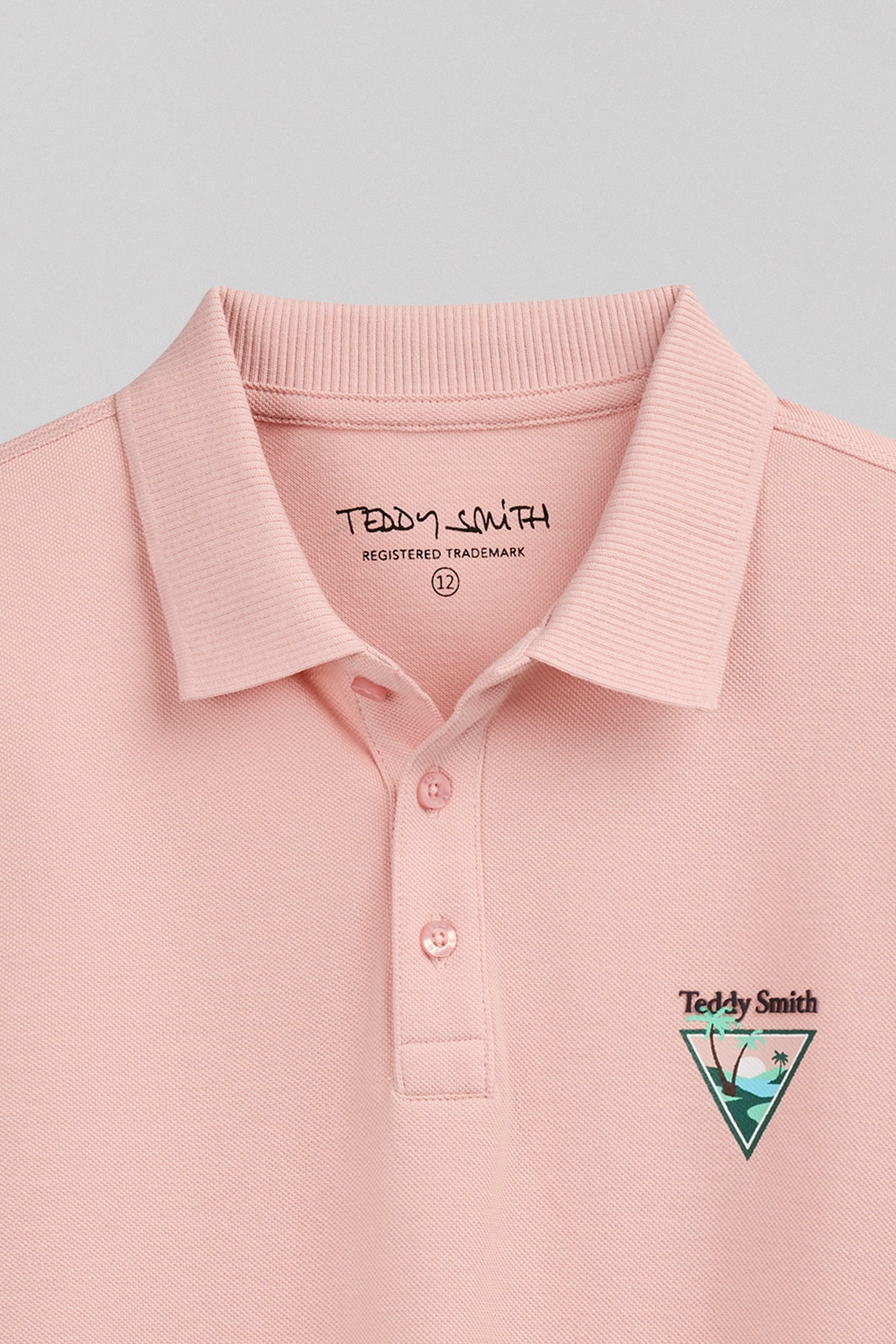 Polo P-LARY MC JR ROSE PASTEL - Teddy Smith