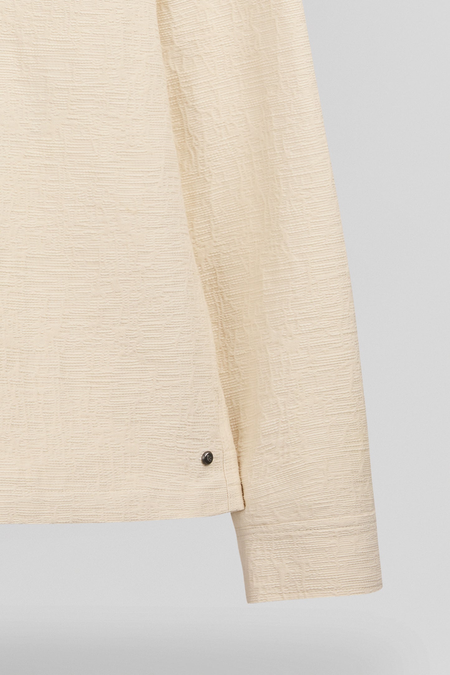 Blouson mi-saison col chemise B-SAMBO CREAM - Teddy Smith
