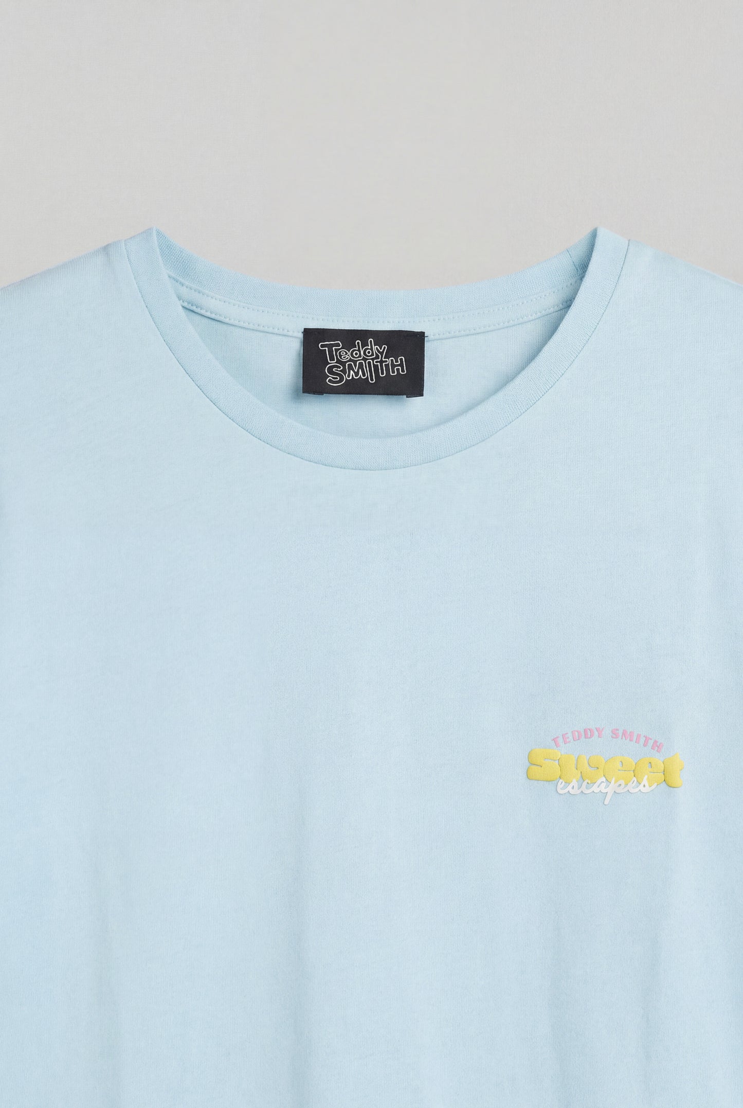 T-shirt T-ICY MC BLEU LAGON