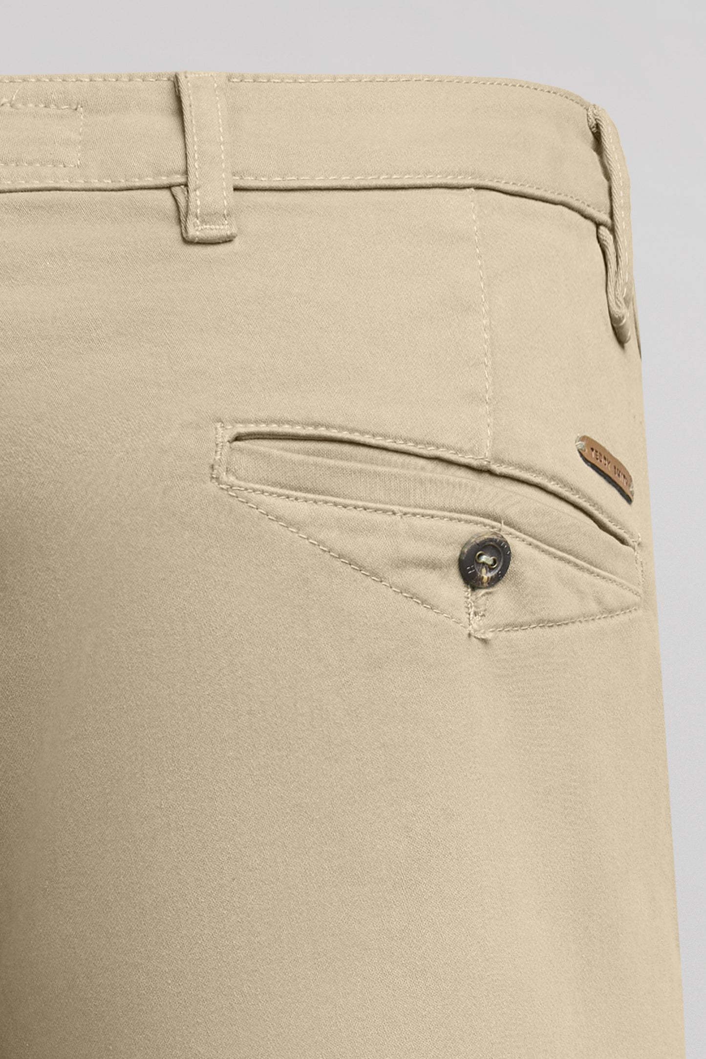 Pantalon chino slim PALLAS CHINO SWEAT DYED BEIGE