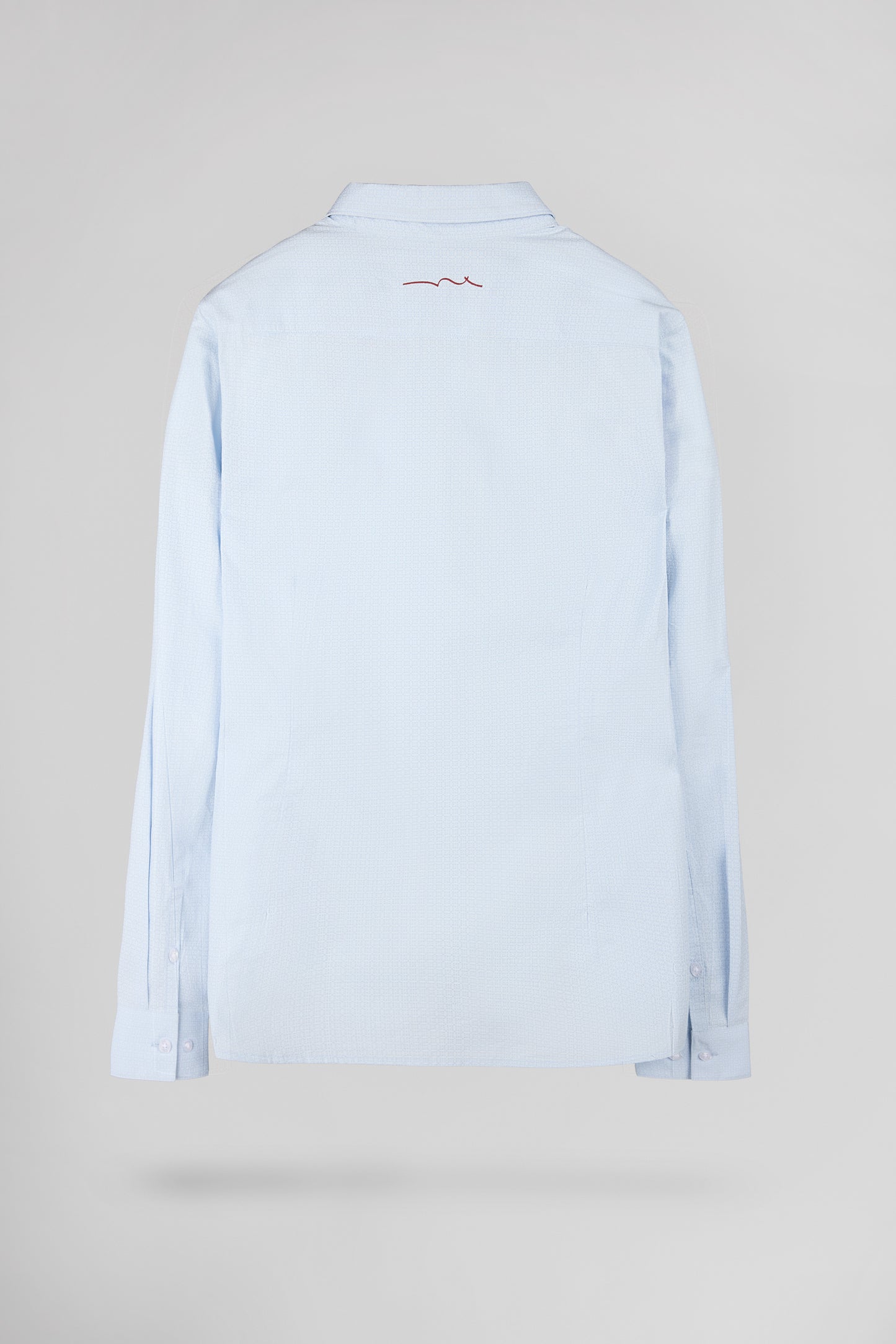 Chemise CARTON ML PASTEL BLUE/MICRO FLORAL
