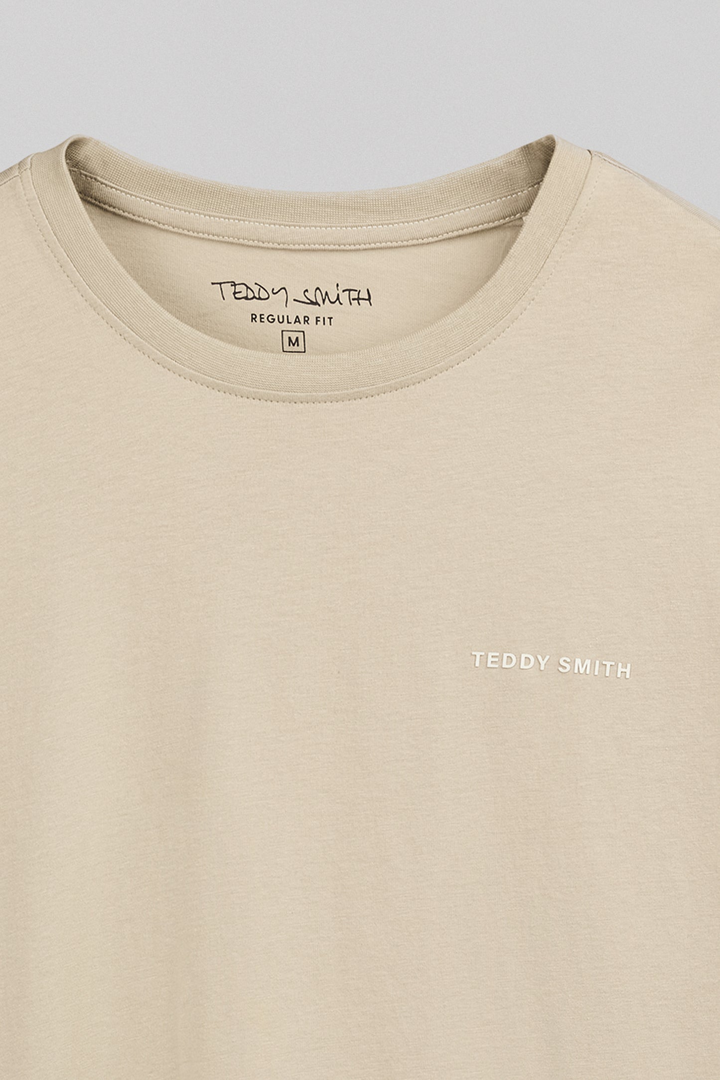 T-shirt col rond THE TEE 2 ML BEIGE