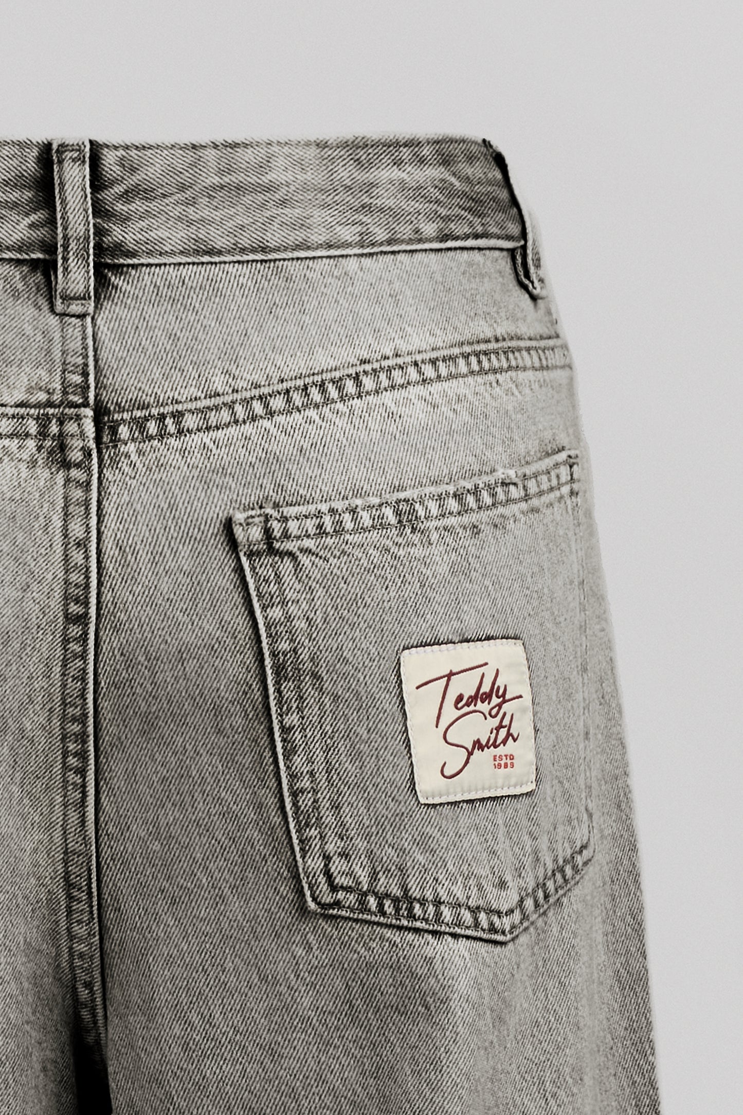 Jean droit P-ELECTRA GREY