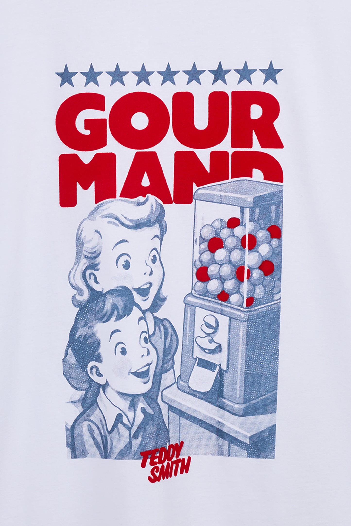 T-shirt T-GOURMAND MC BLANC