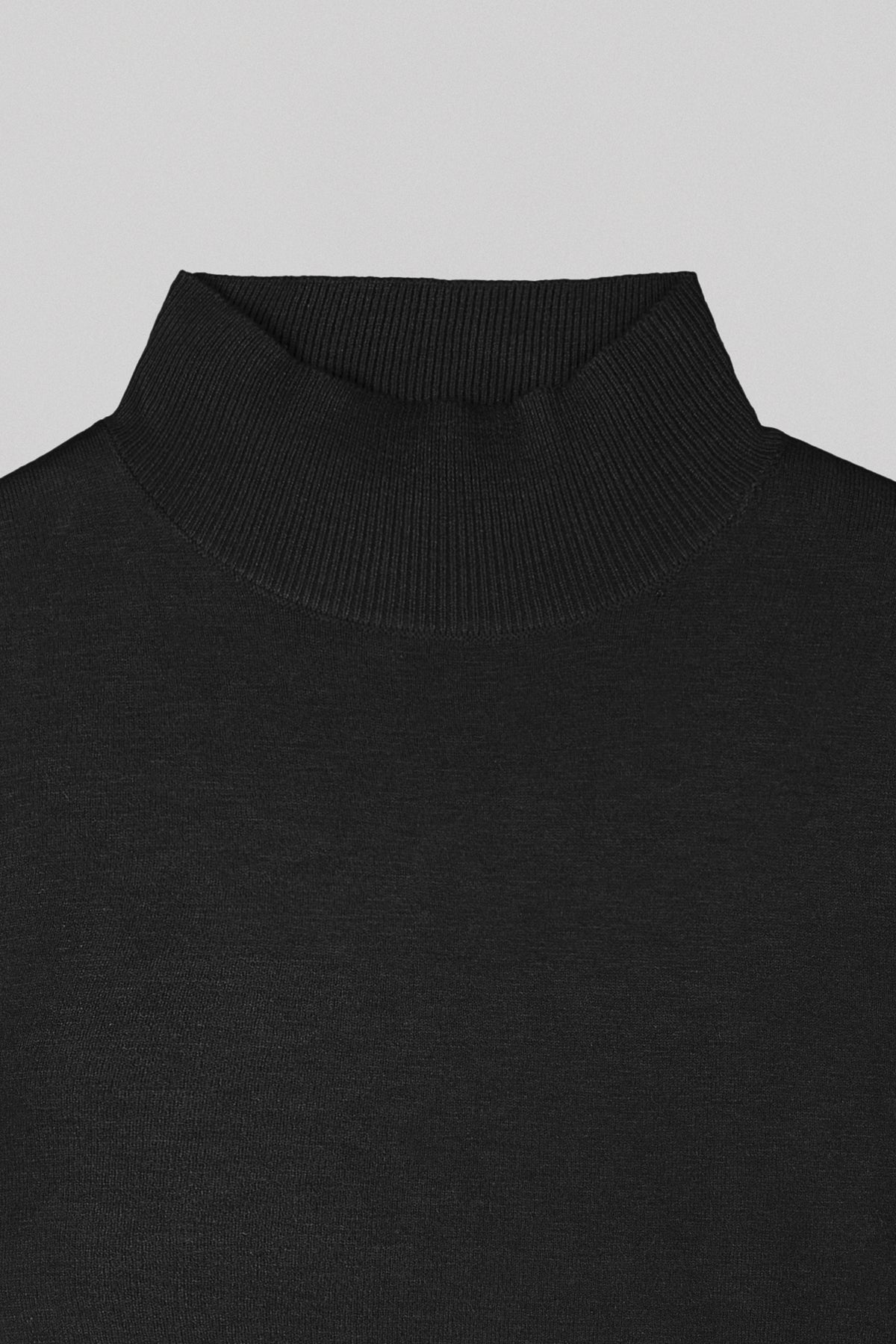 Pull près du corps col montant P-CONNIE NOIR - Teddy Smith