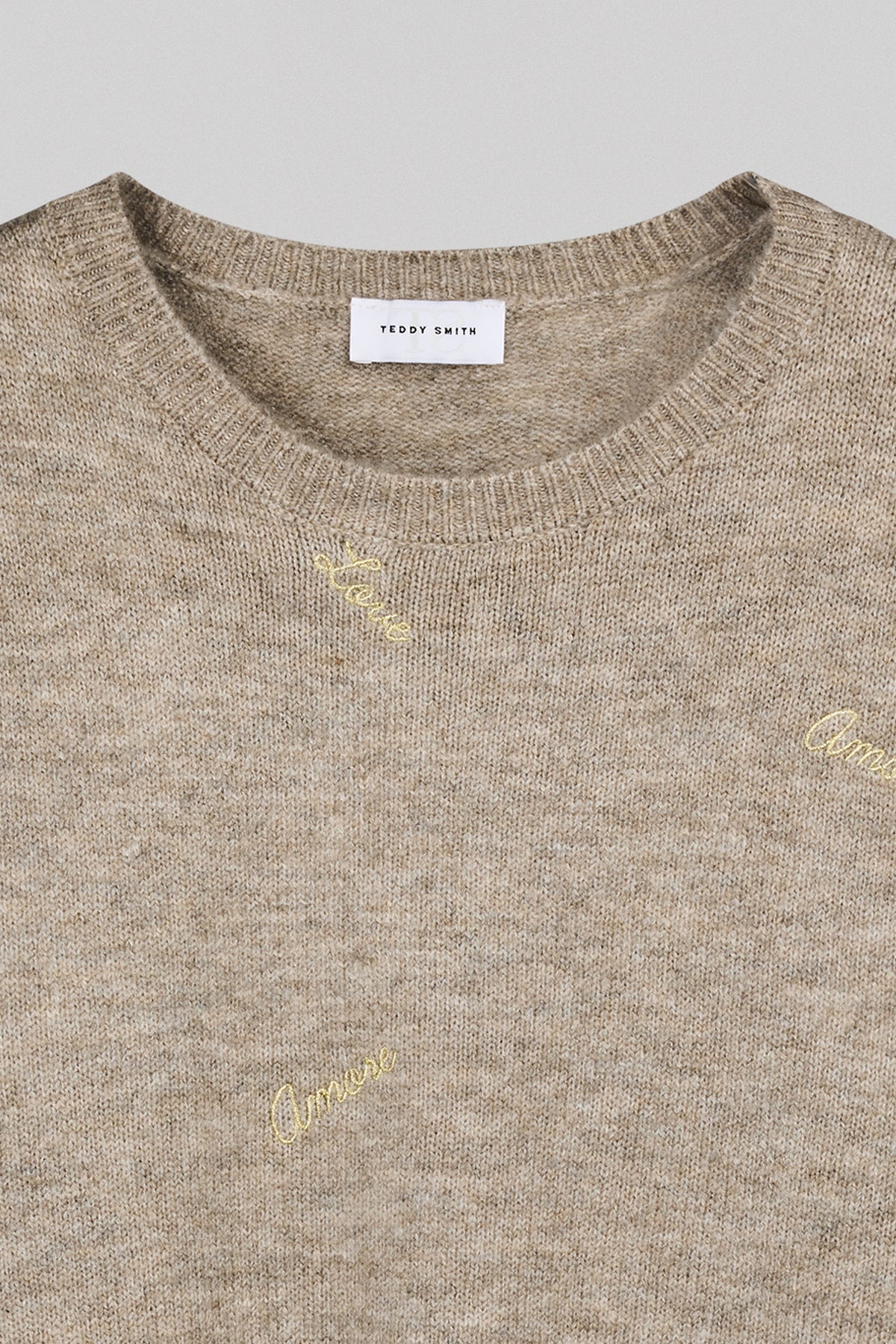 Pull P-ELIE WOLF BEIGE