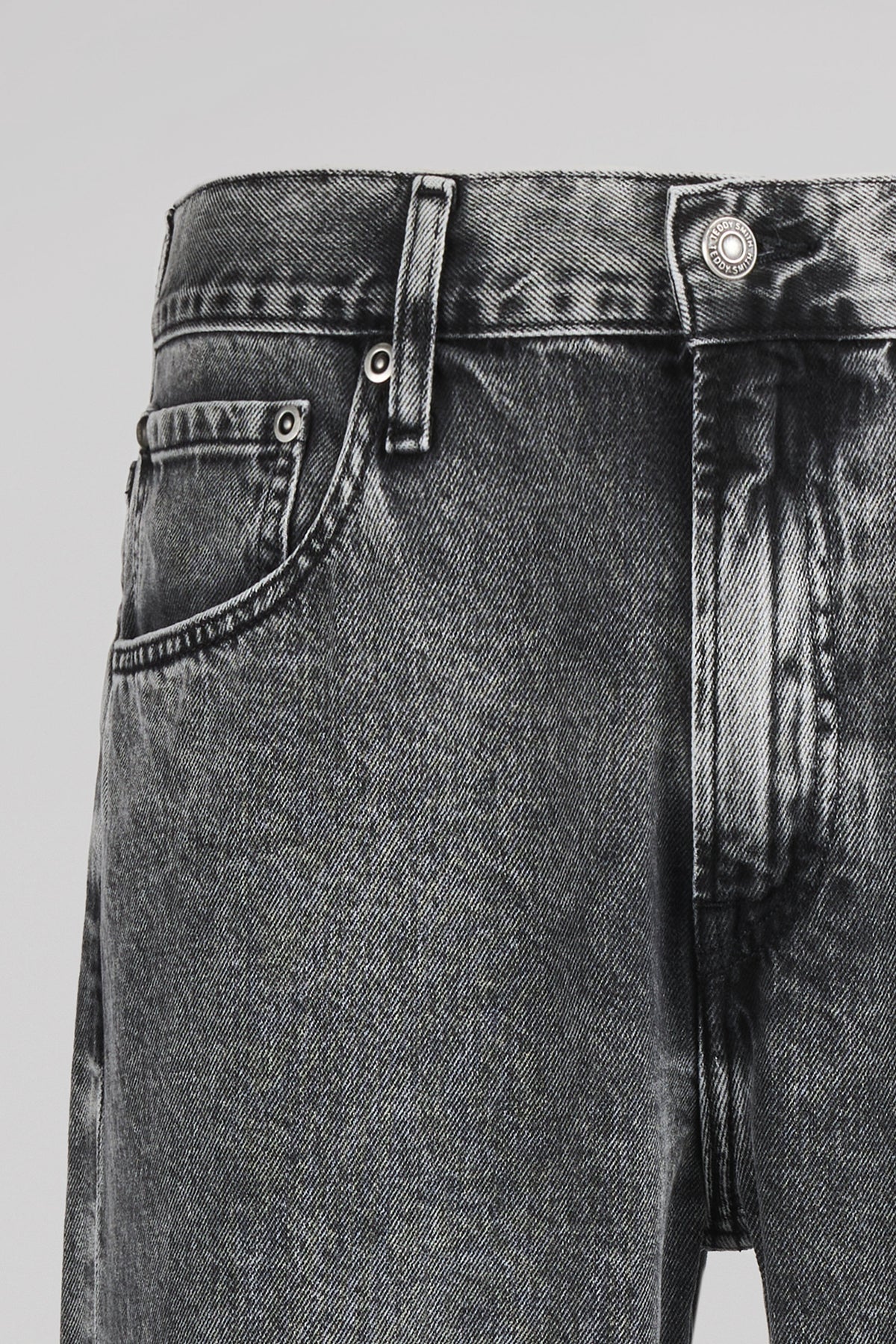 Jean relaxed DAD CROPPED GREY