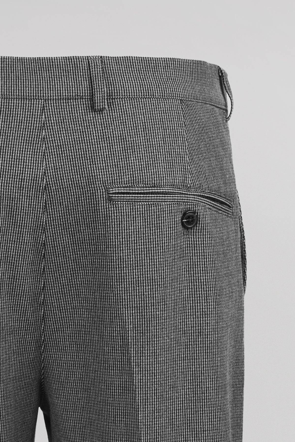 Pantalon ville P-CONRAD GRIS CHINE