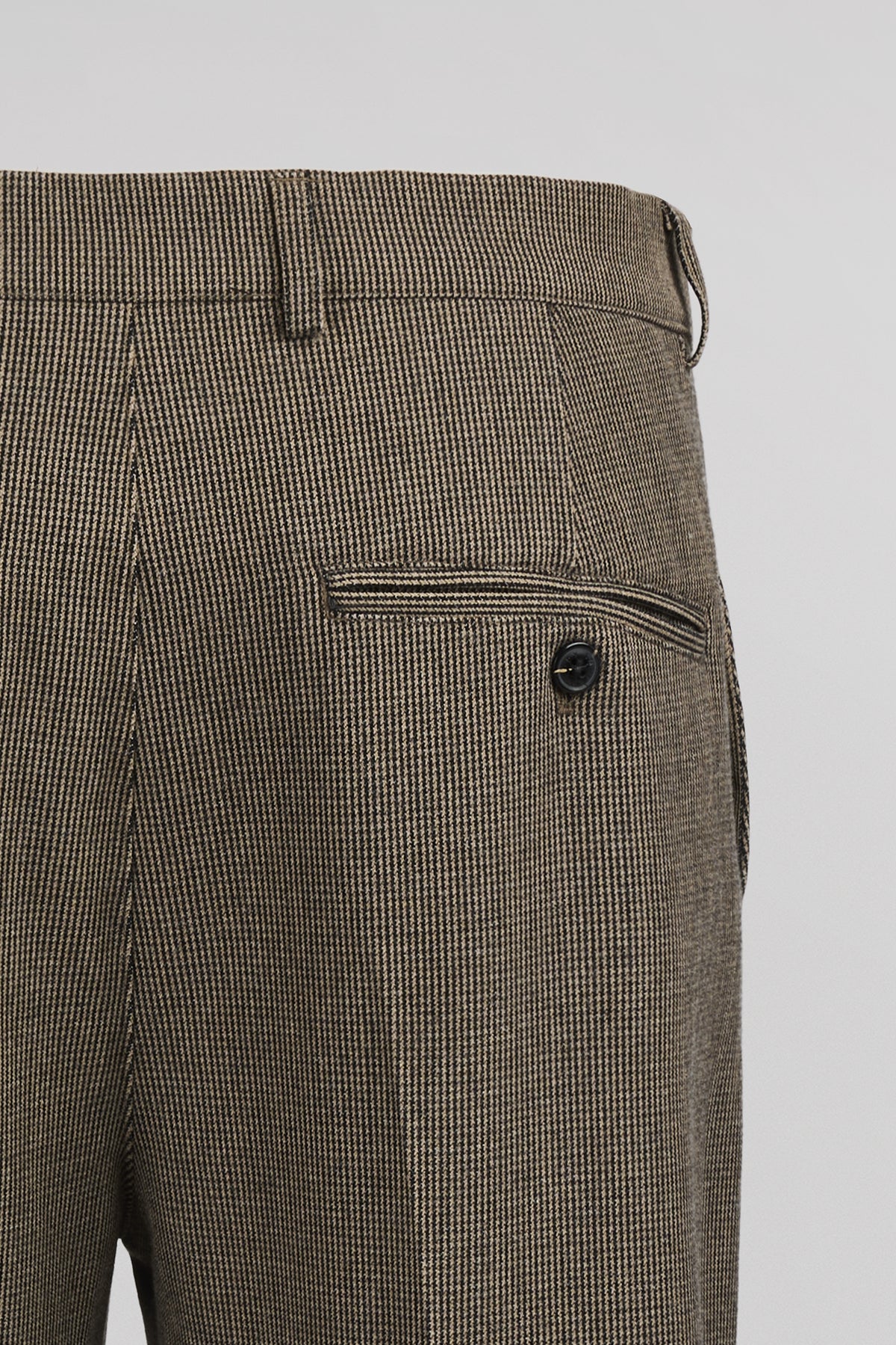 Pantalon ville P-CONRAD BEIGE LIN