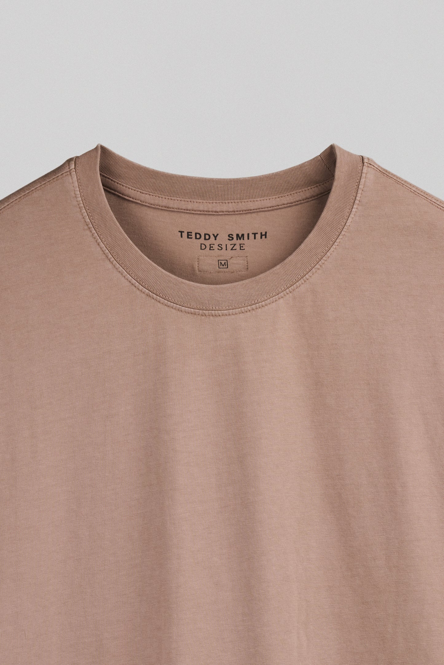 T-shirt T-ESSENTIAL MC ROSE CENDRE