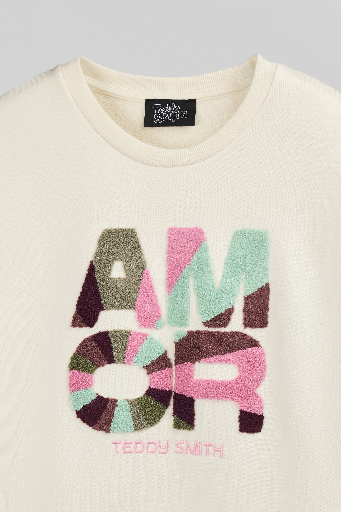 Sweat oversize S-VAYA RC MIDDLE WHITE