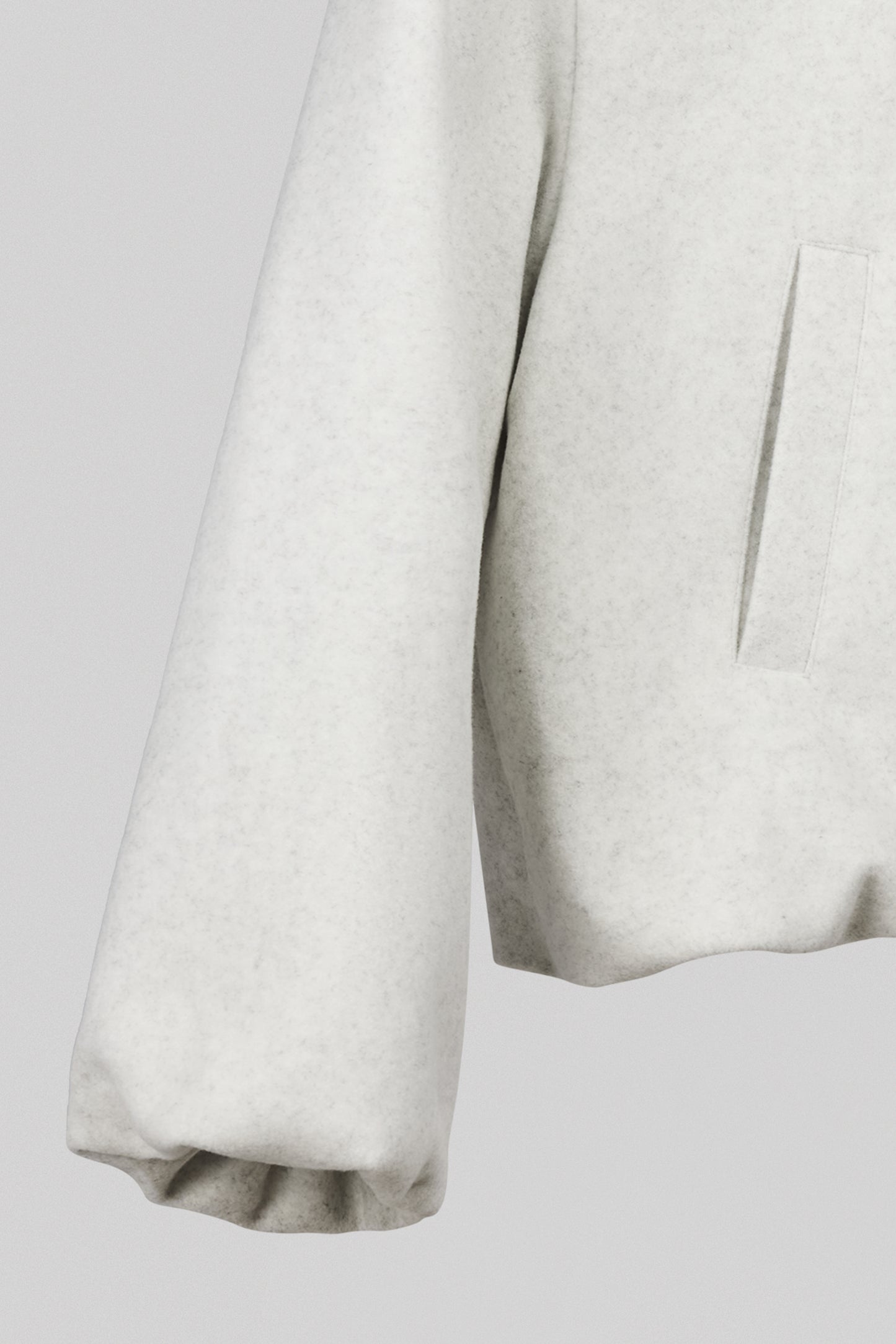 Blouson B-ORANA BLANC IVOIRE CHINE