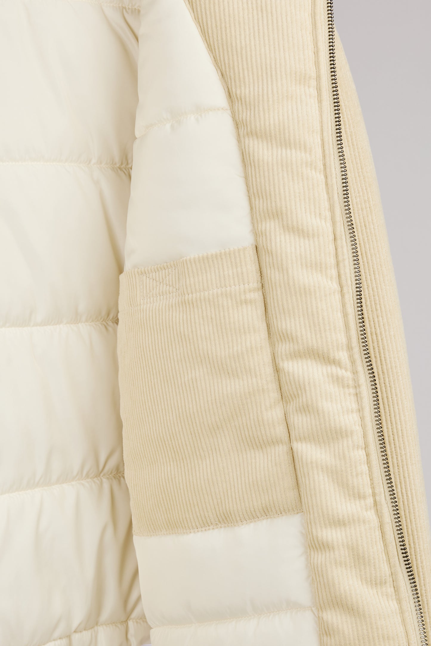 Blouson en velours B-CLEMENT BEIGE CLAIR